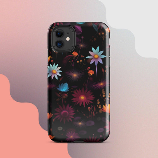 Fall Flower Case for her, Fall phone case, Tough Case for iPhone®