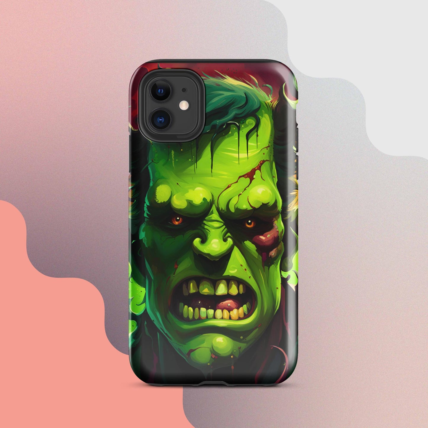 Tough Case for iPhone®,Tough Case for iPhone®, Halloween Cell phone Case, pumpkin cell phone case, iphone14, Iphone 13, iphone 12 halloween case,