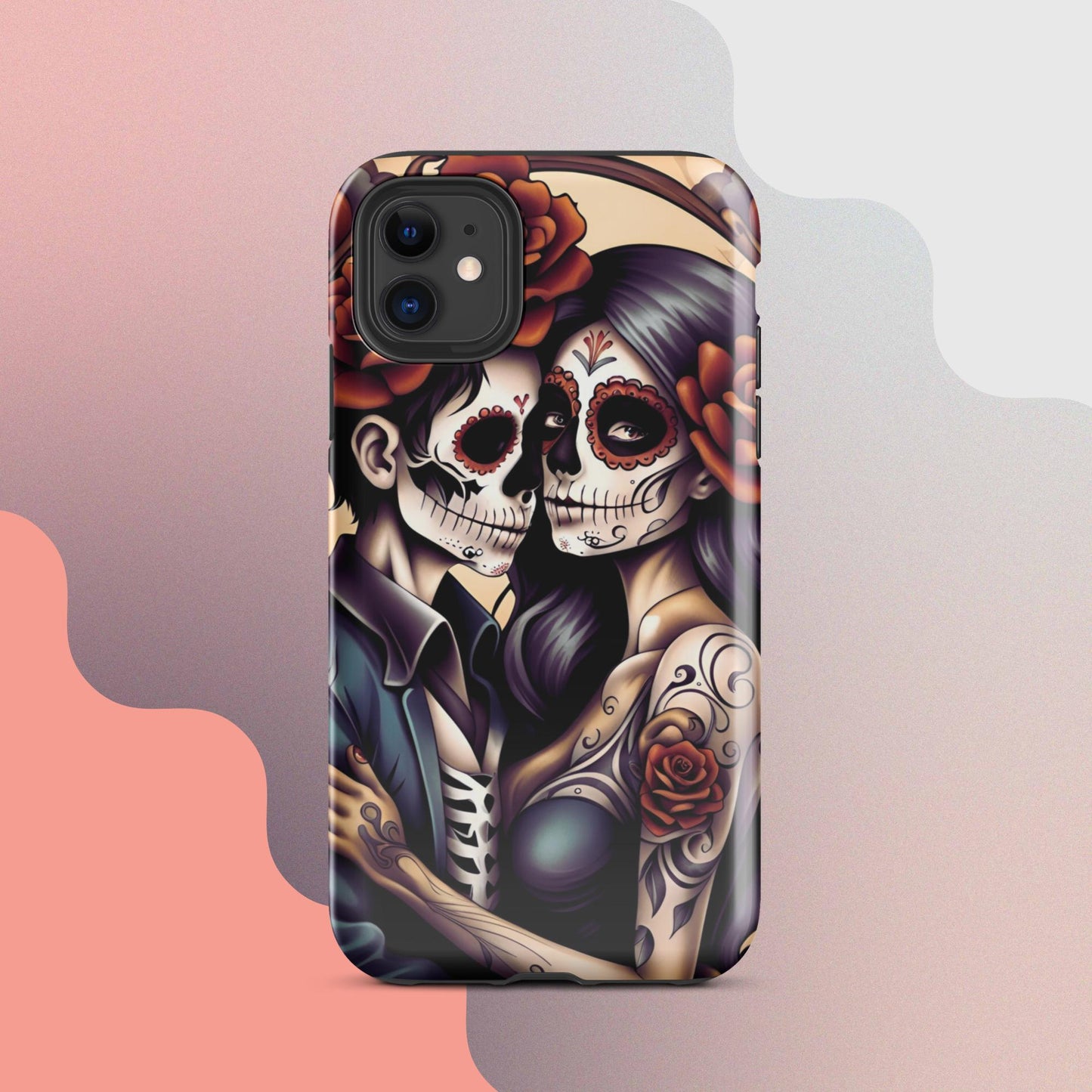 Day of the Dead Cell phone case, iphone halloween case, Halloween iphone case, Skeleton phone case,Tough Case for iPhone®