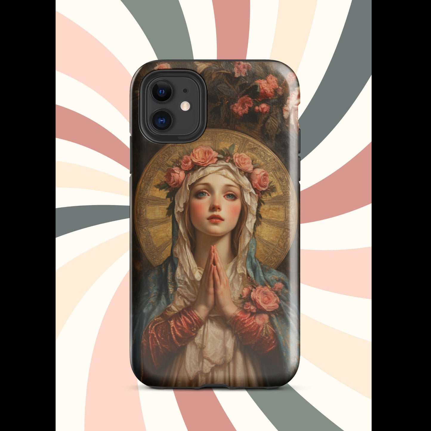 Tough Case for iPhone®, Virgin Mary, Religious phone case, iphone15, trending cell phone case, anutcase