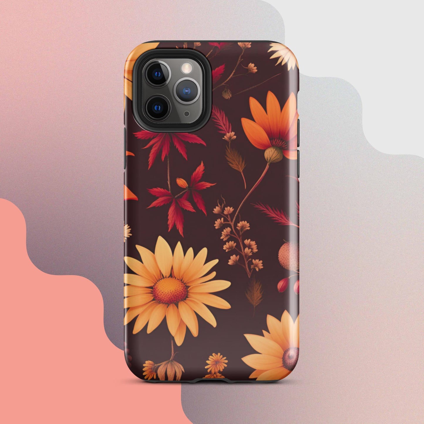 Wildflower phone case, iphone case for her, iphone 15, Tough Case for iPhone®