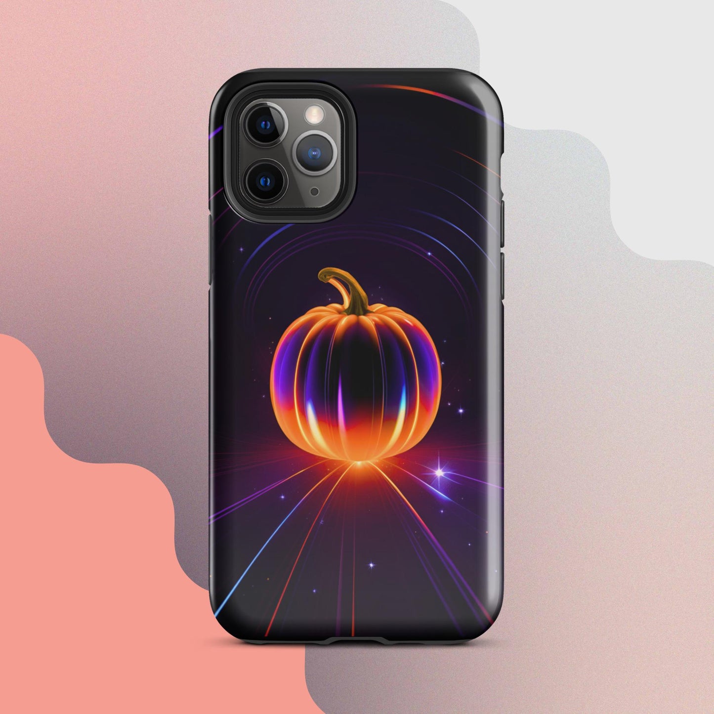 Tough Case for iPhone®, Halloween Cell phone Case, pumpkin cell phone case, iphone14, Iphone 13, iphone 12 halloween case,