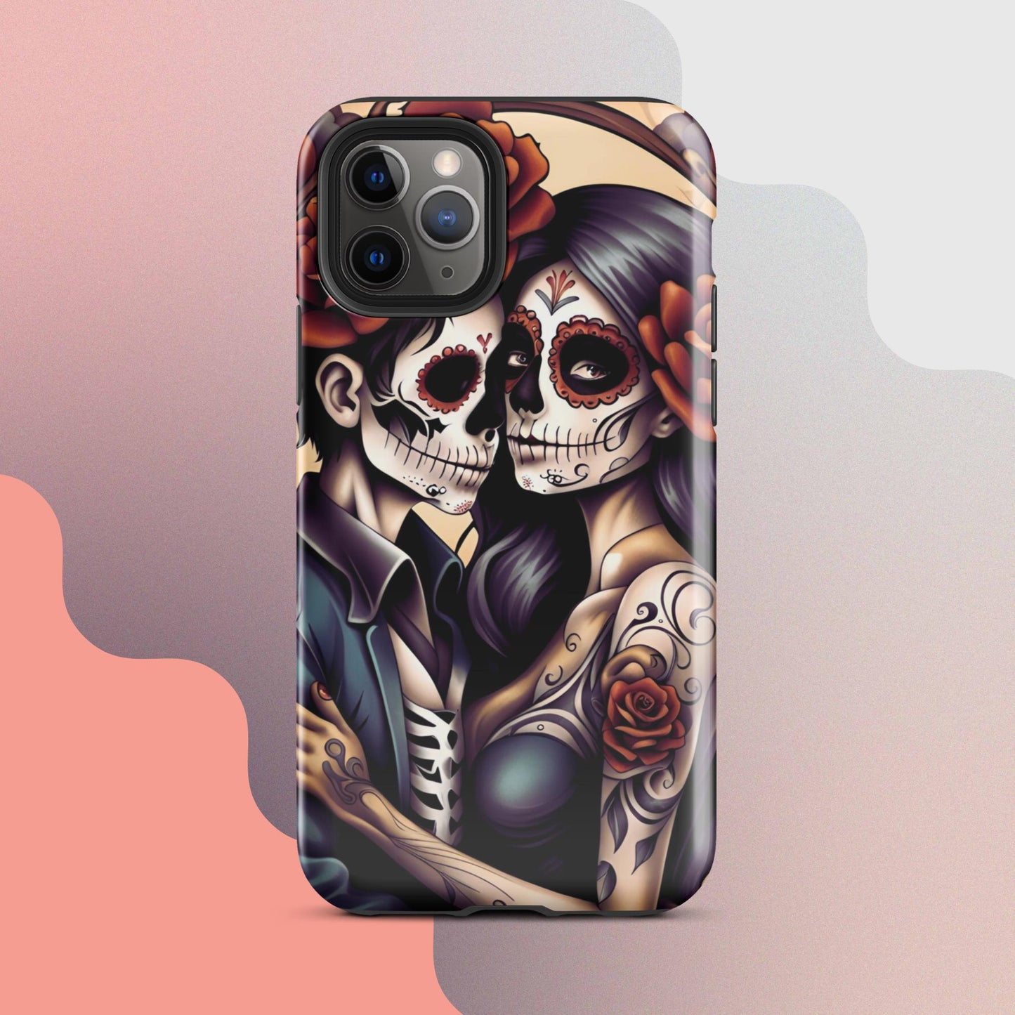 Day of the Dead Cell phone case, iphone halloween case, Halloween iphone case, Skeleton phone case,Tough Case for iPhone®