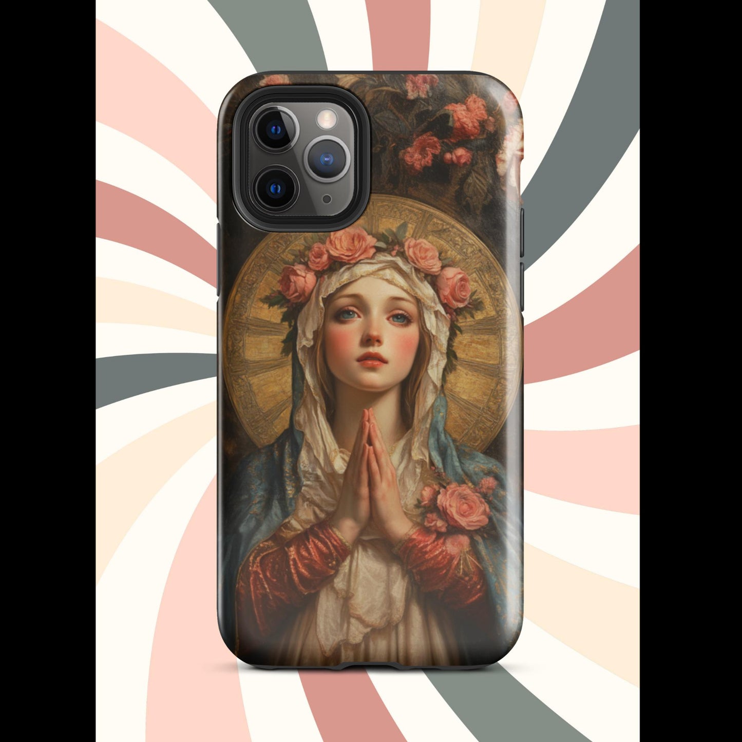 Tough Case for iPhone®, Virgin Mary, Religious phone case, iphone15, trending cell phone case, anutcase