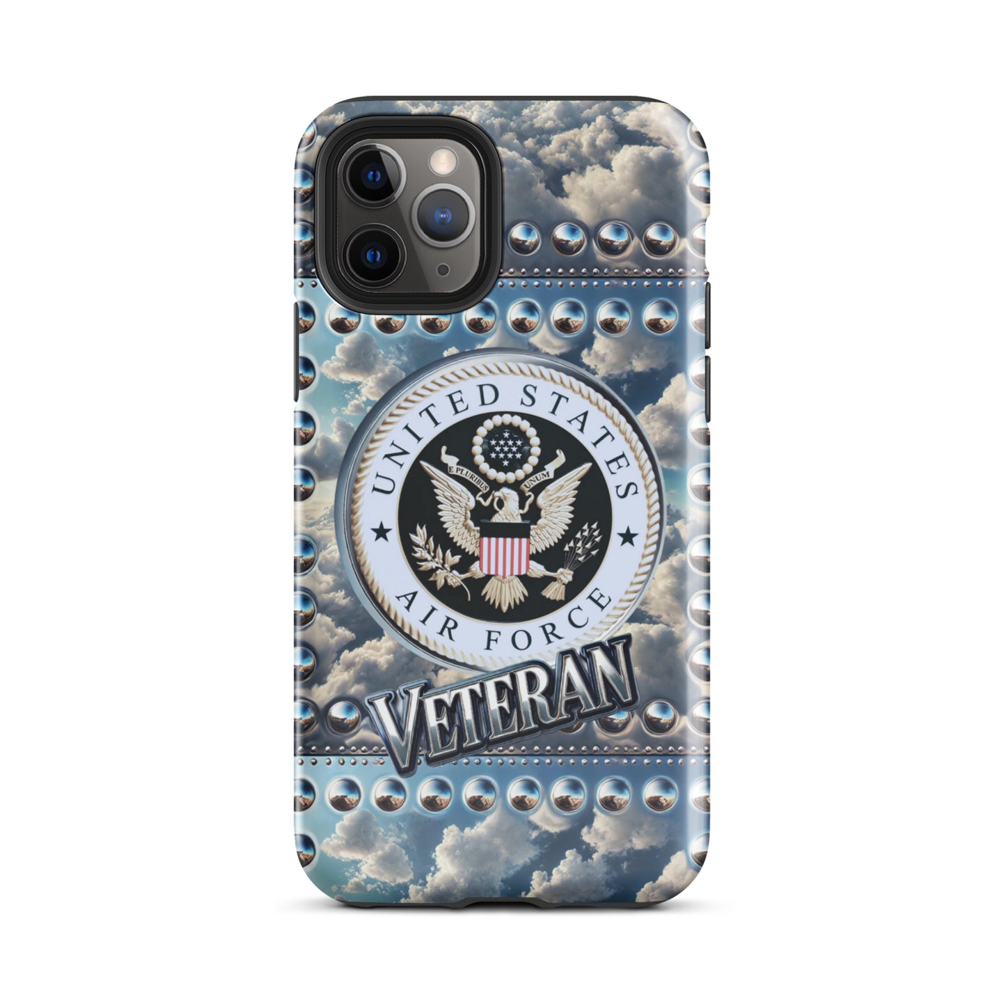 Airforce Veteran iphone case, Retired veteran phone case, anutcase, Tough Case for iPhone®, military phone case, air force phone case,