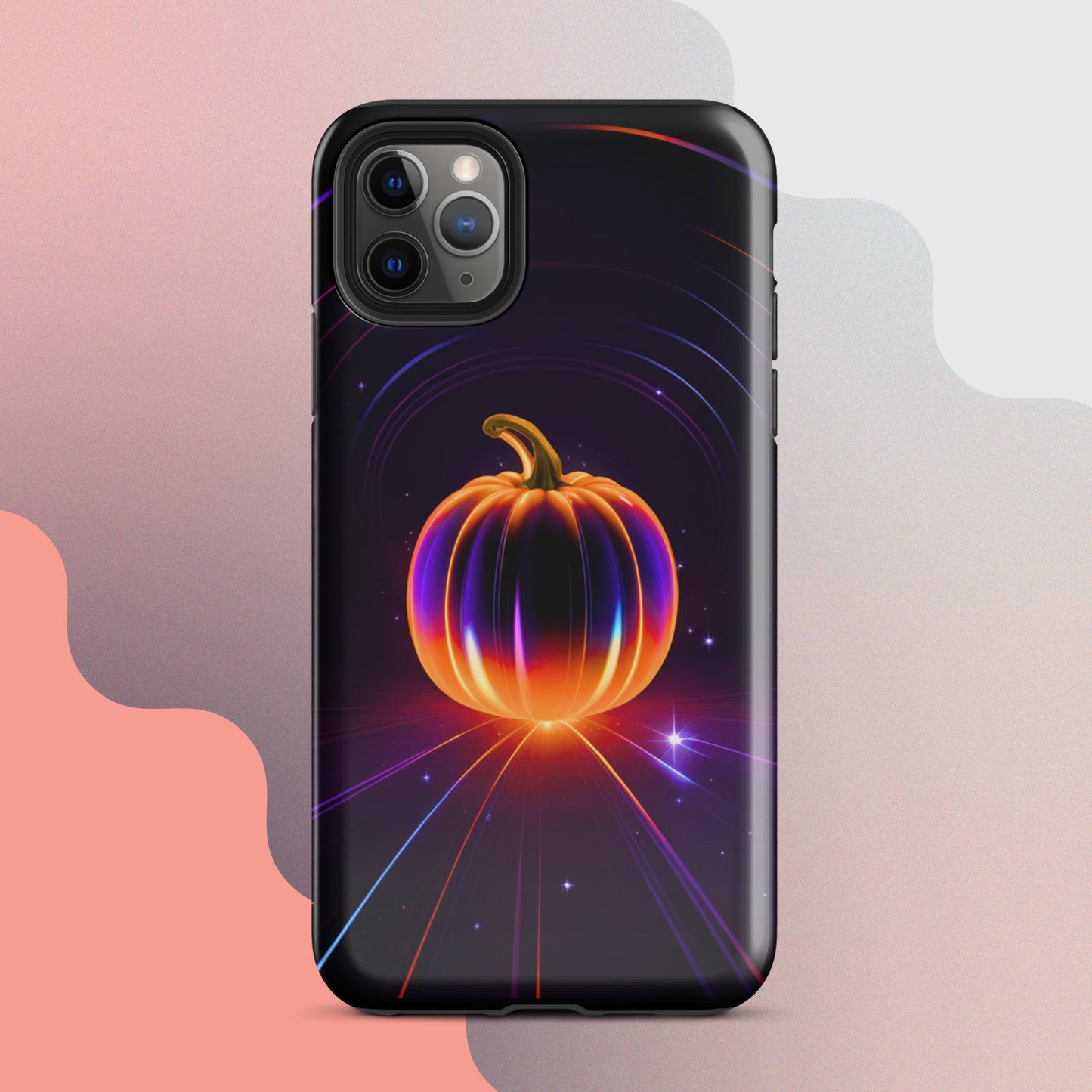 Tough Case for iPhone®, Halloween Cell phone Case, pumpkin cell phone case, iphone14, Iphone 13, iphone 12 halloween case,