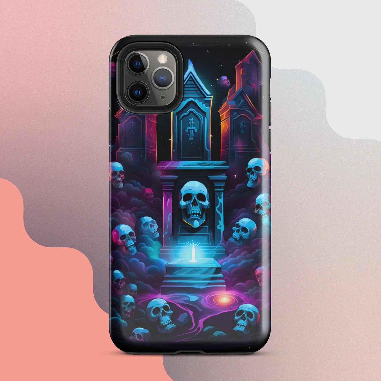 Tough Case for iPhone®, Halloween Cell phone Case, pumpkin cell phone case, iphone14, Iphone 13, iphone 12 halloween case,