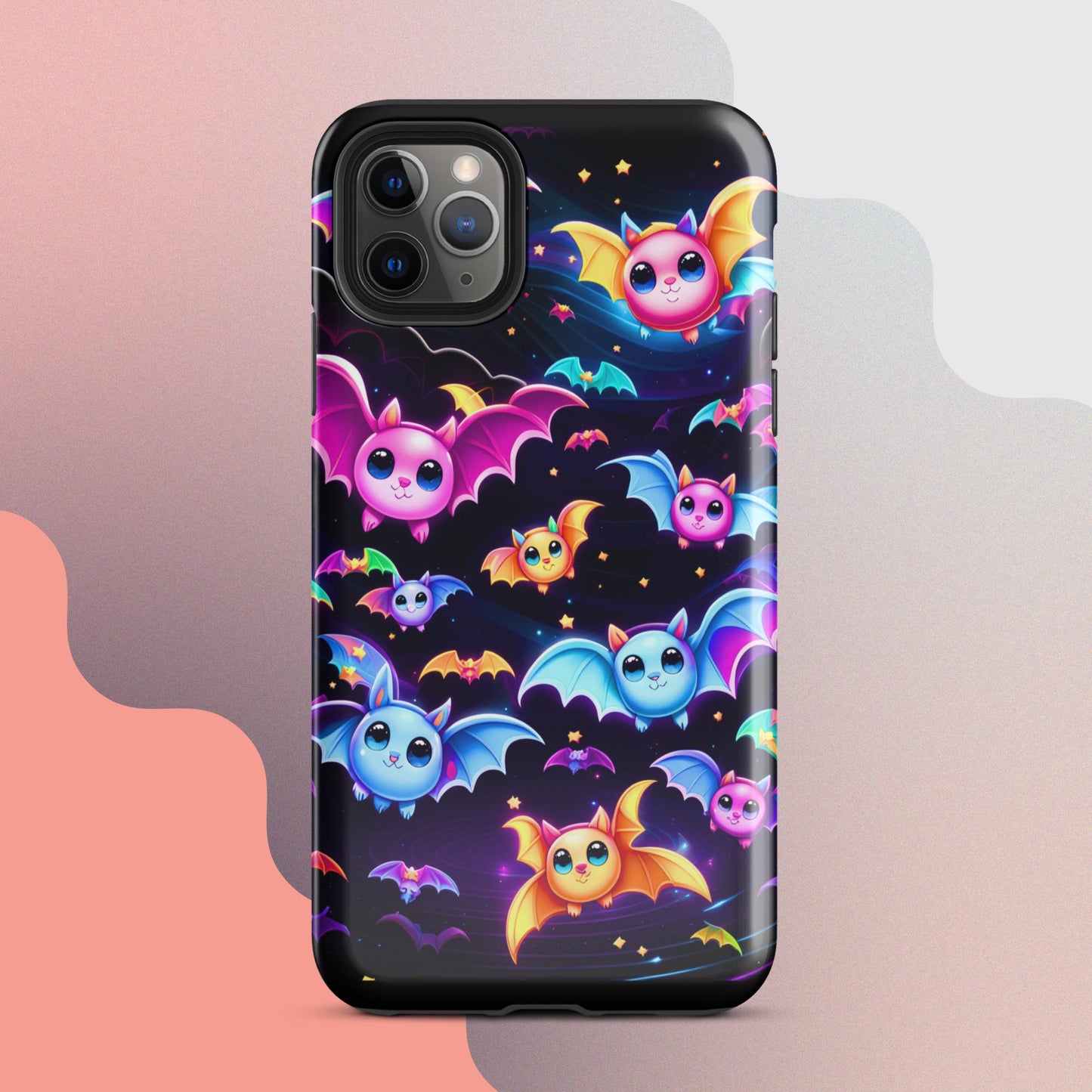 Tough Case for iPhone®, Halloween Cell phone Case, pumpkin cell phone case,  samsung phone caseiphone14, Iphone 13, iphone 12 halloween case, Cute bat case, adorable halloween case,