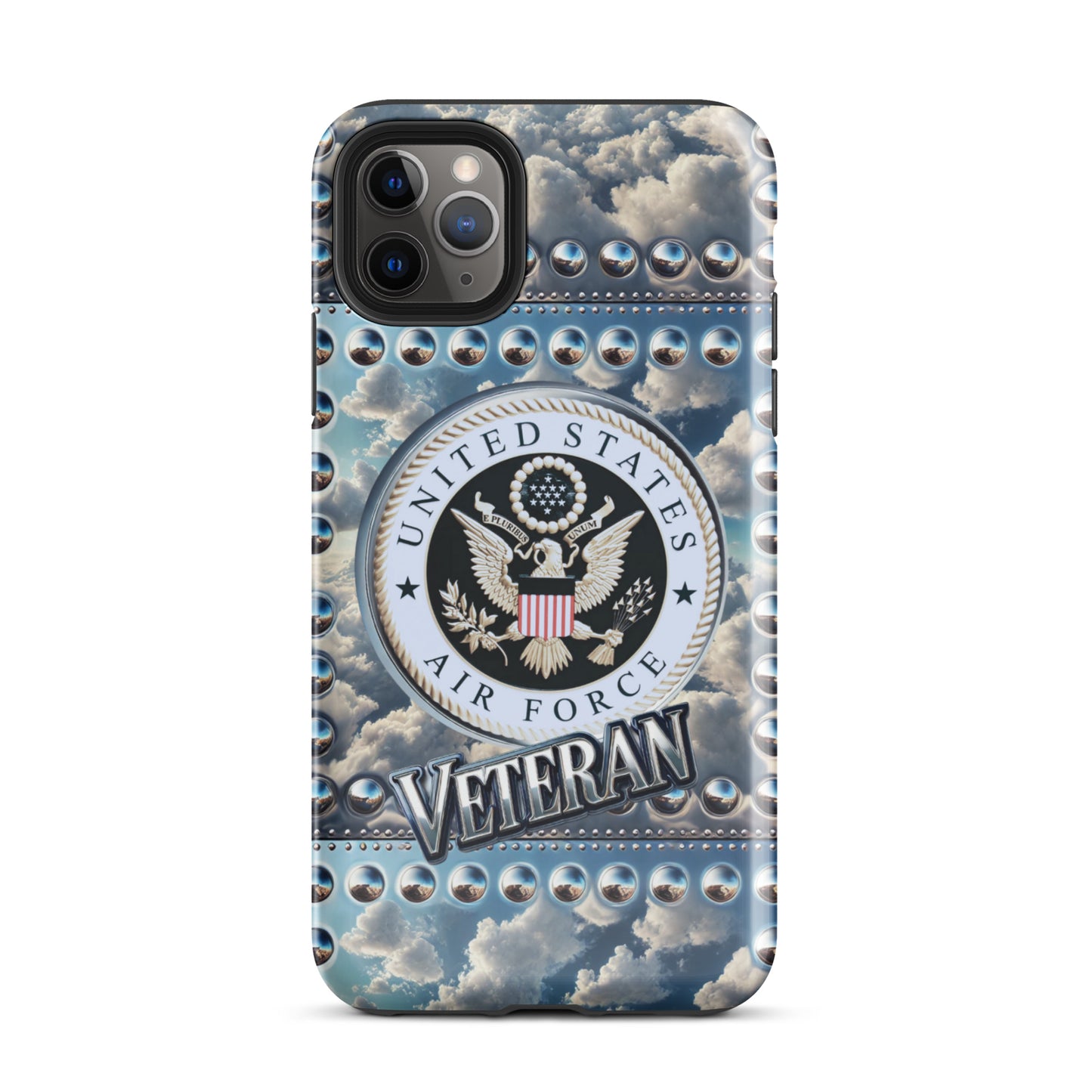 Airforce Veteran iphone case, Retired veteran phone case, anutcase, Tough Case for iPhone®, military phone case, air force phone case,