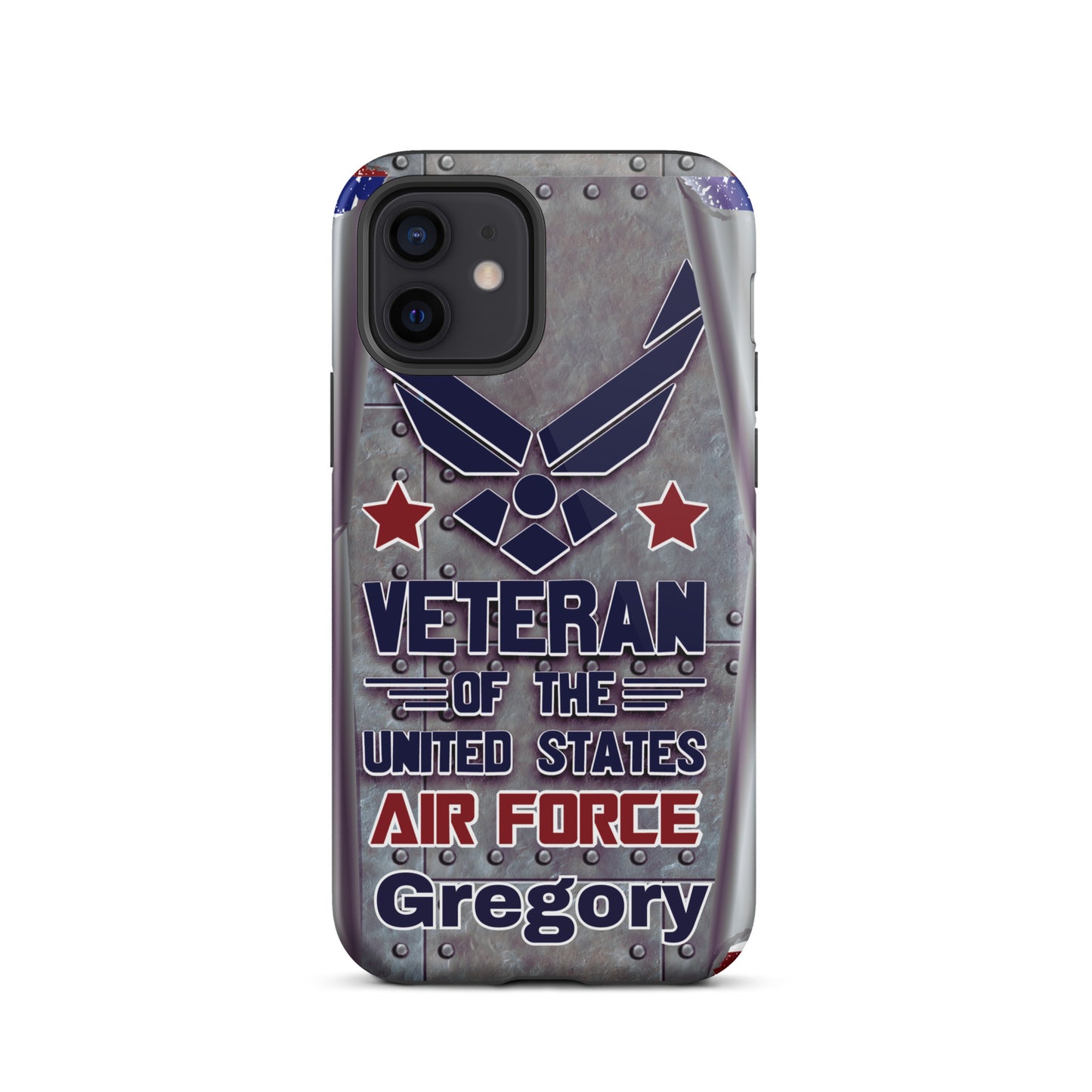 Tough Case for iPhone®,personalized cell phone cover, Veterans phone case