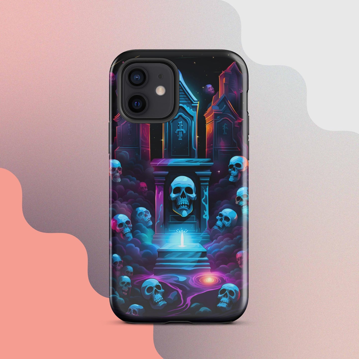 Tough Case for iPhone®, Halloween Cell phone Case, pumpkin cell phone case, iphone14, Iphone 13, iphone 12 halloween case,