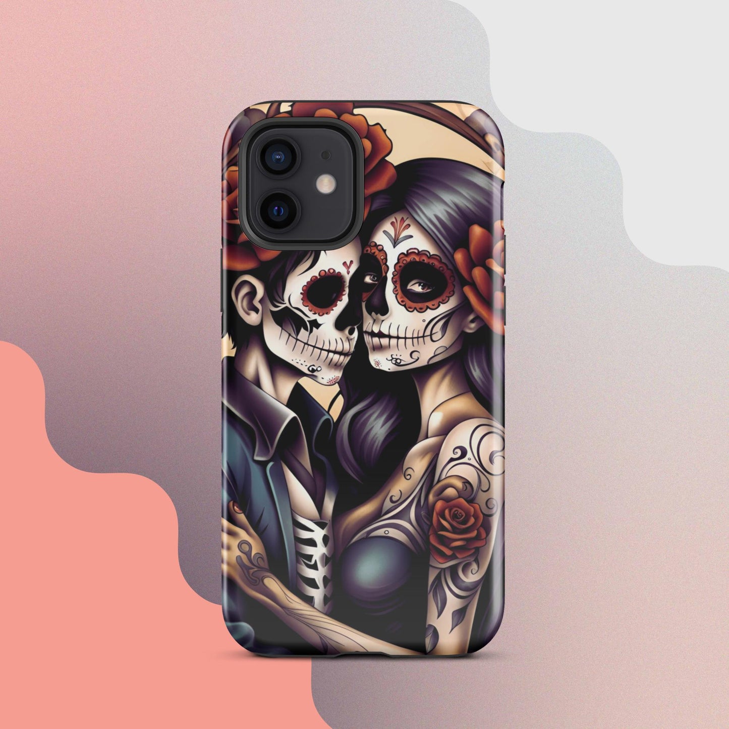 Day of the Dead Cell phone case, iphone halloween case, Halloween iphone case, Skeleton phone case,Tough Case for iPhone®