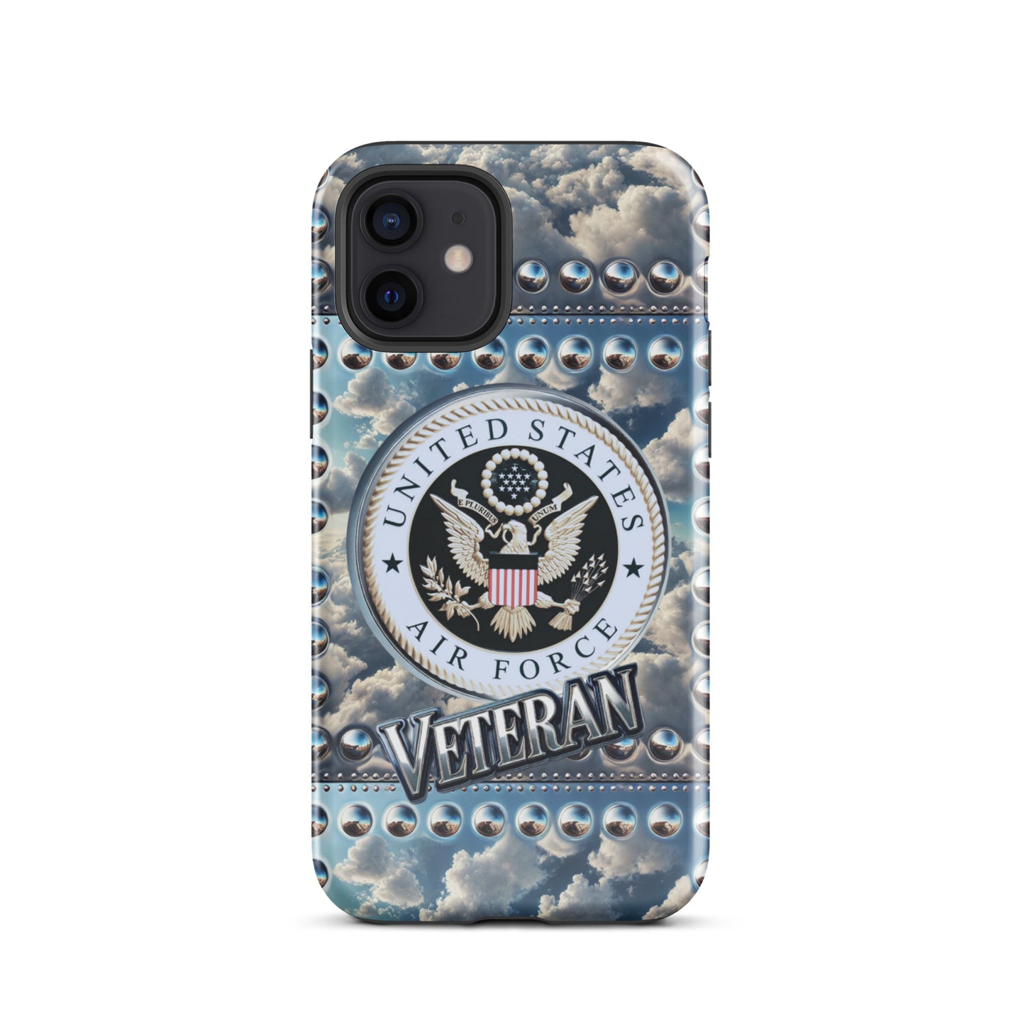 Airforce Veteran iphone case, Retired veteran phone case, anutcase, Tough Case for iPhone®, military phone case, air force phone case,