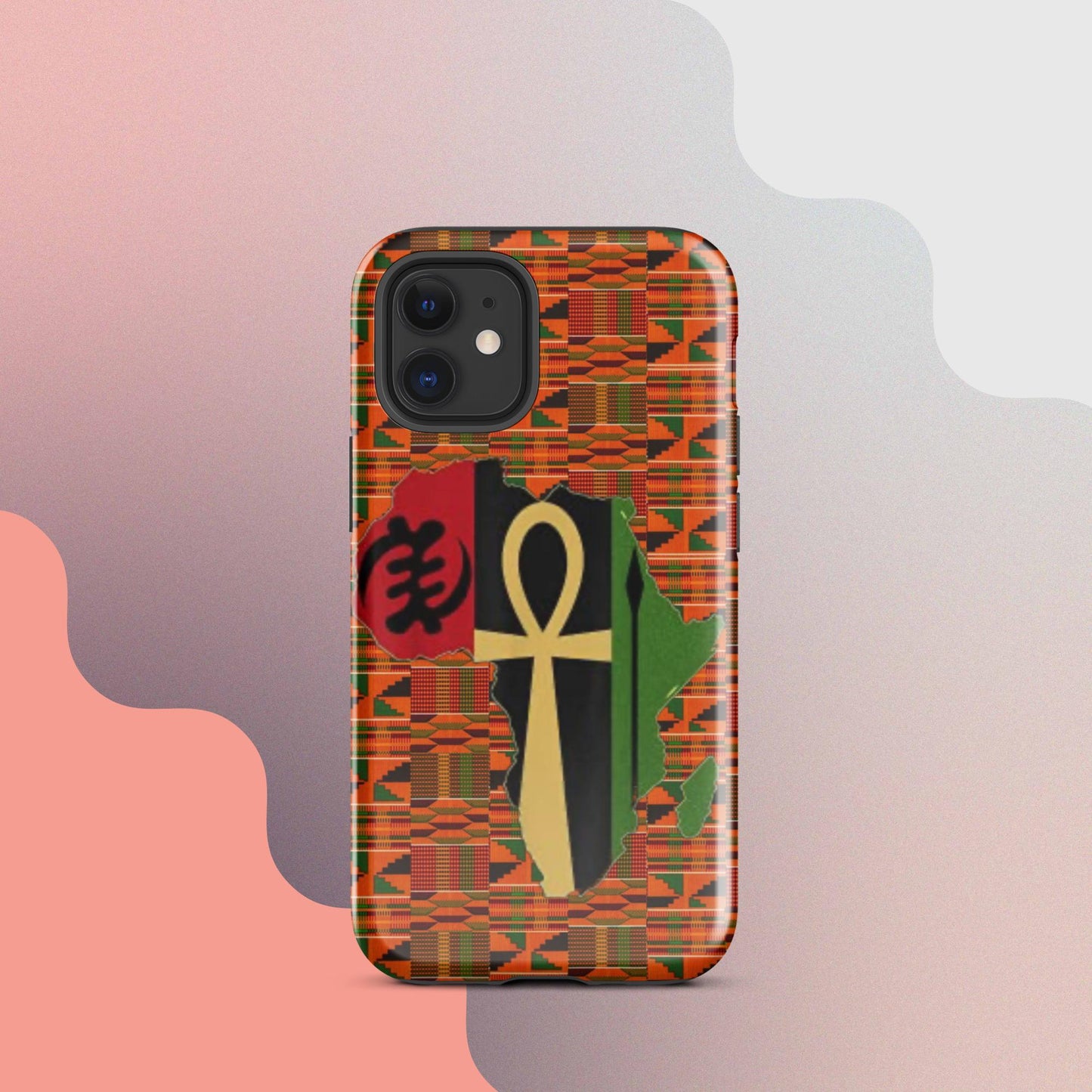 Tough Case for iPhone®, African phone case, Africa phone case