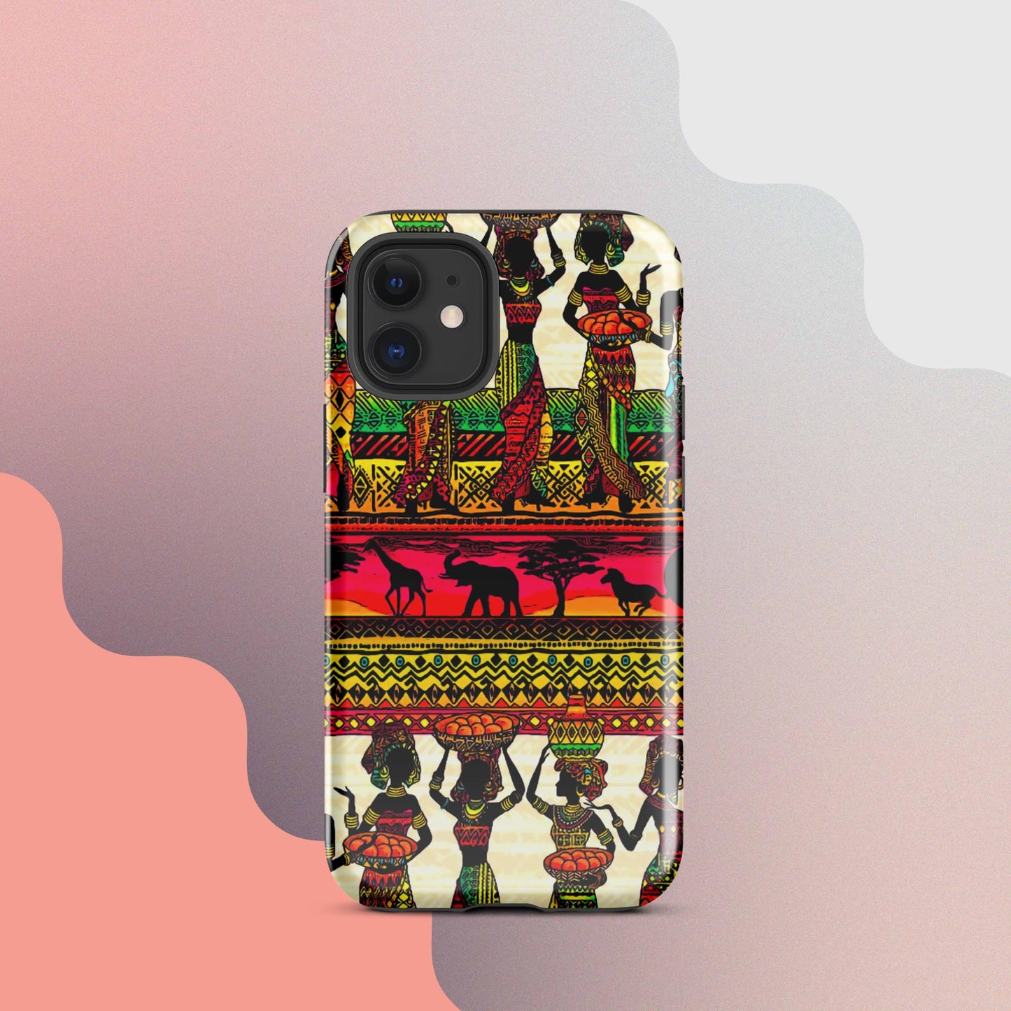 Tough Case for iPhone®, African Women phone case, Strong women case, iphone 15 case, iphone case for her, holiday phone case, people case