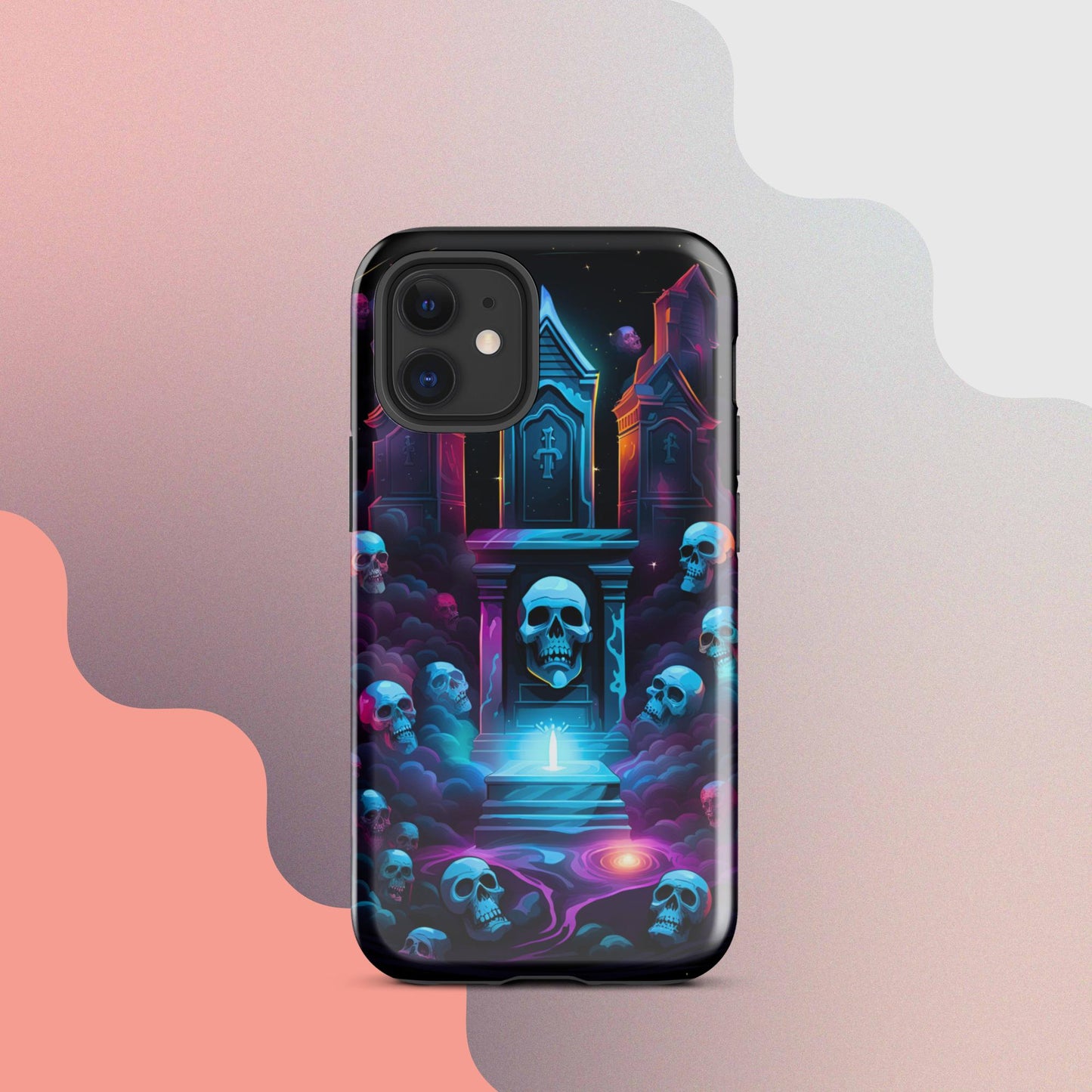 Tough Case for iPhone®, Halloween Cell phone Case, pumpkin cell phone case, iphone14, Iphone 13, iphone 12 halloween case,