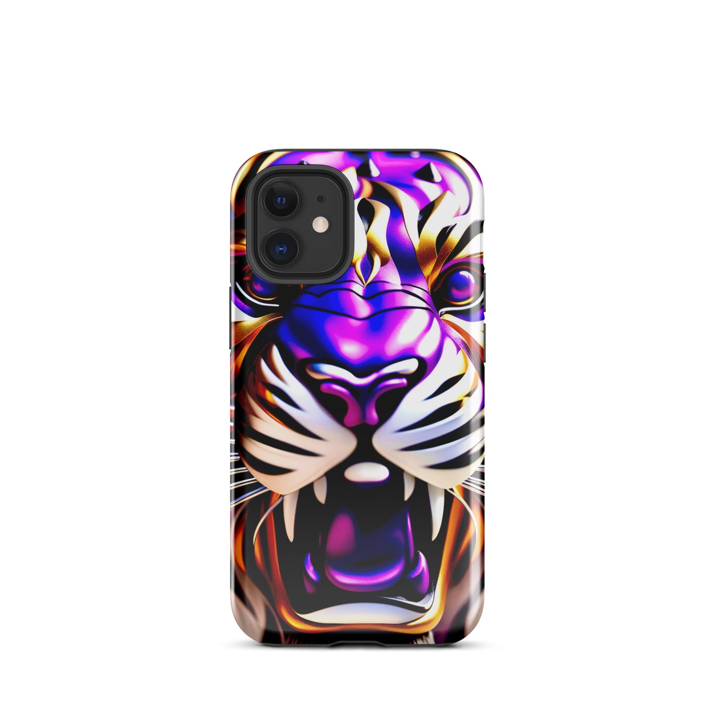 Tiger photos case, New Orleans iPhone case, Louisiana phone case, purple and gold tiger case, Tough Case for iPhone®