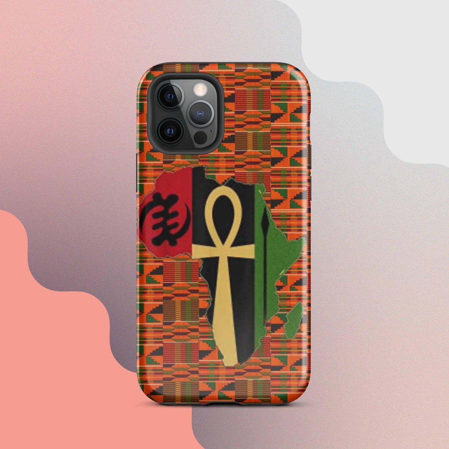 Tough Case for iPhone®, African phone case, Africa phone case