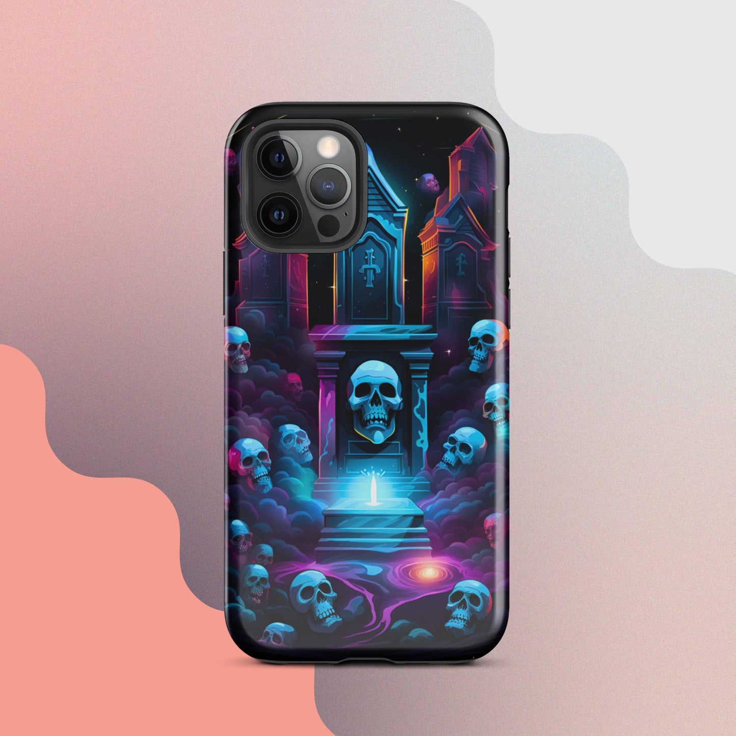 Tough Case for iPhone®, Halloween Cell phone Case, pumpkin cell phone case, iphone14, Iphone 13, iphone 12 halloween case,