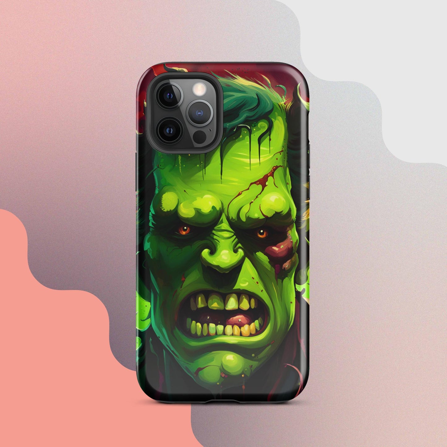 Tough Case for iPhone®,Tough Case for iPhone®, Halloween Cell phone Case, pumpkin cell phone case, iphone14, Iphone 13, iphone 12 halloween case,