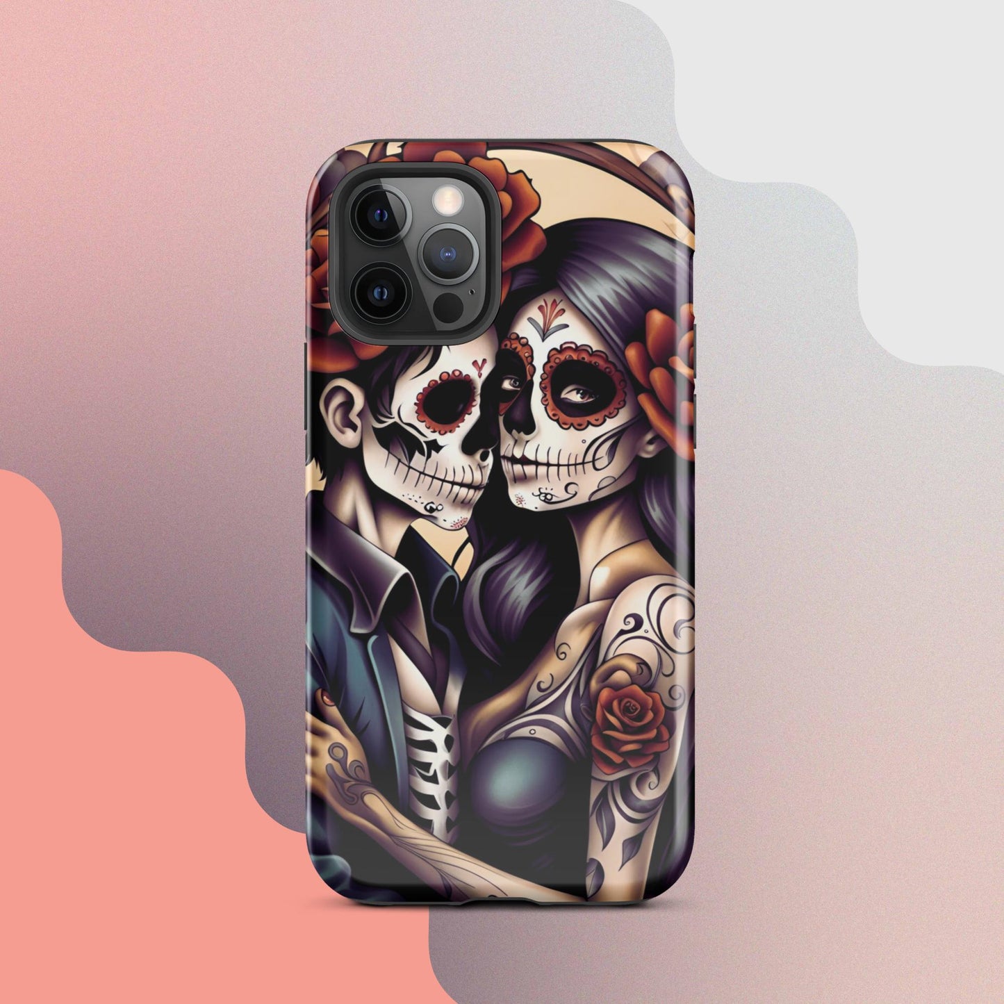 Day of the Dead Cell phone case, iphone halloween case, Halloween iphone case, Skeleton phone case,Tough Case for iPhone®