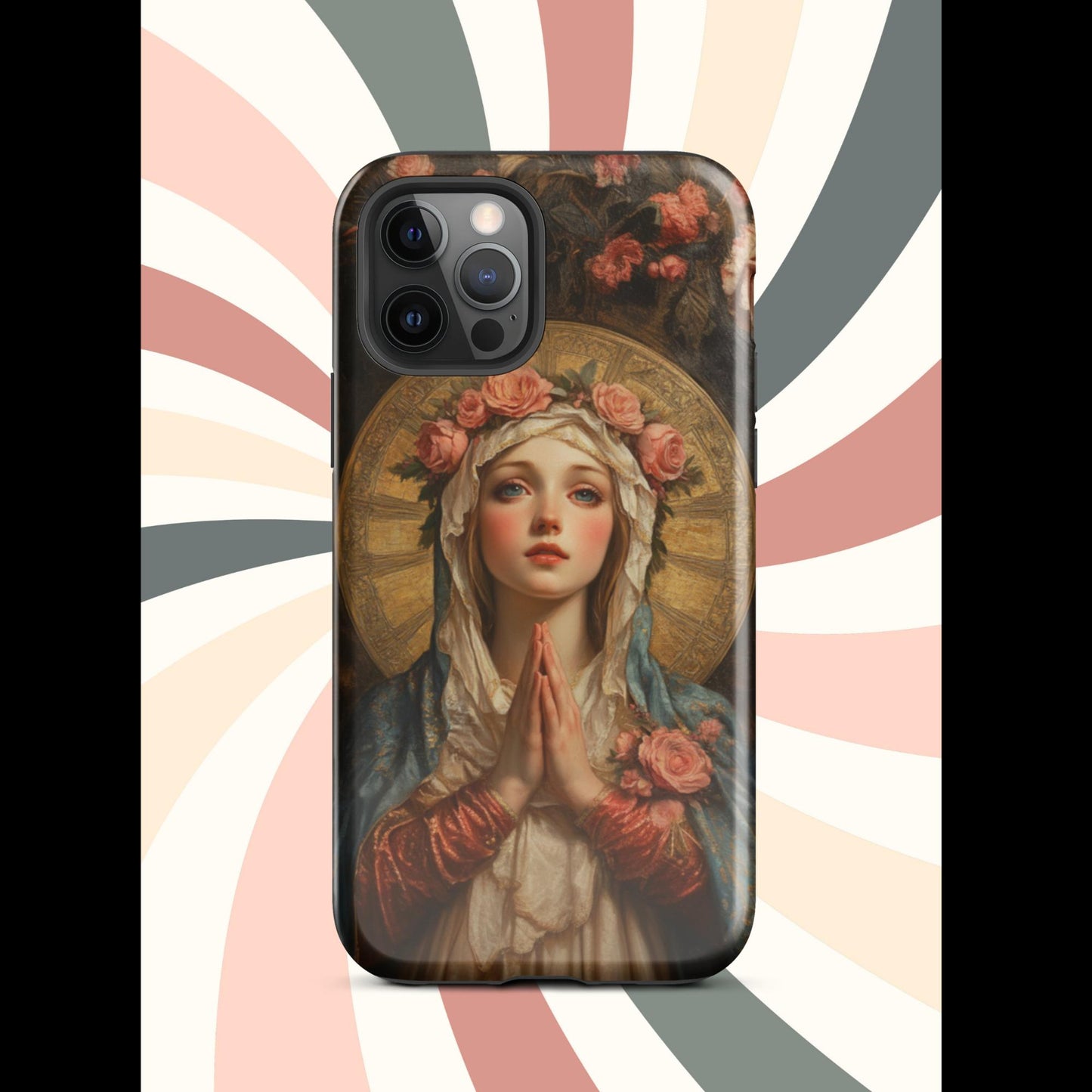 Tough Case for iPhone®, Virgin Mary, Religious phone case, iphone15, trending cell phone case, anutcase