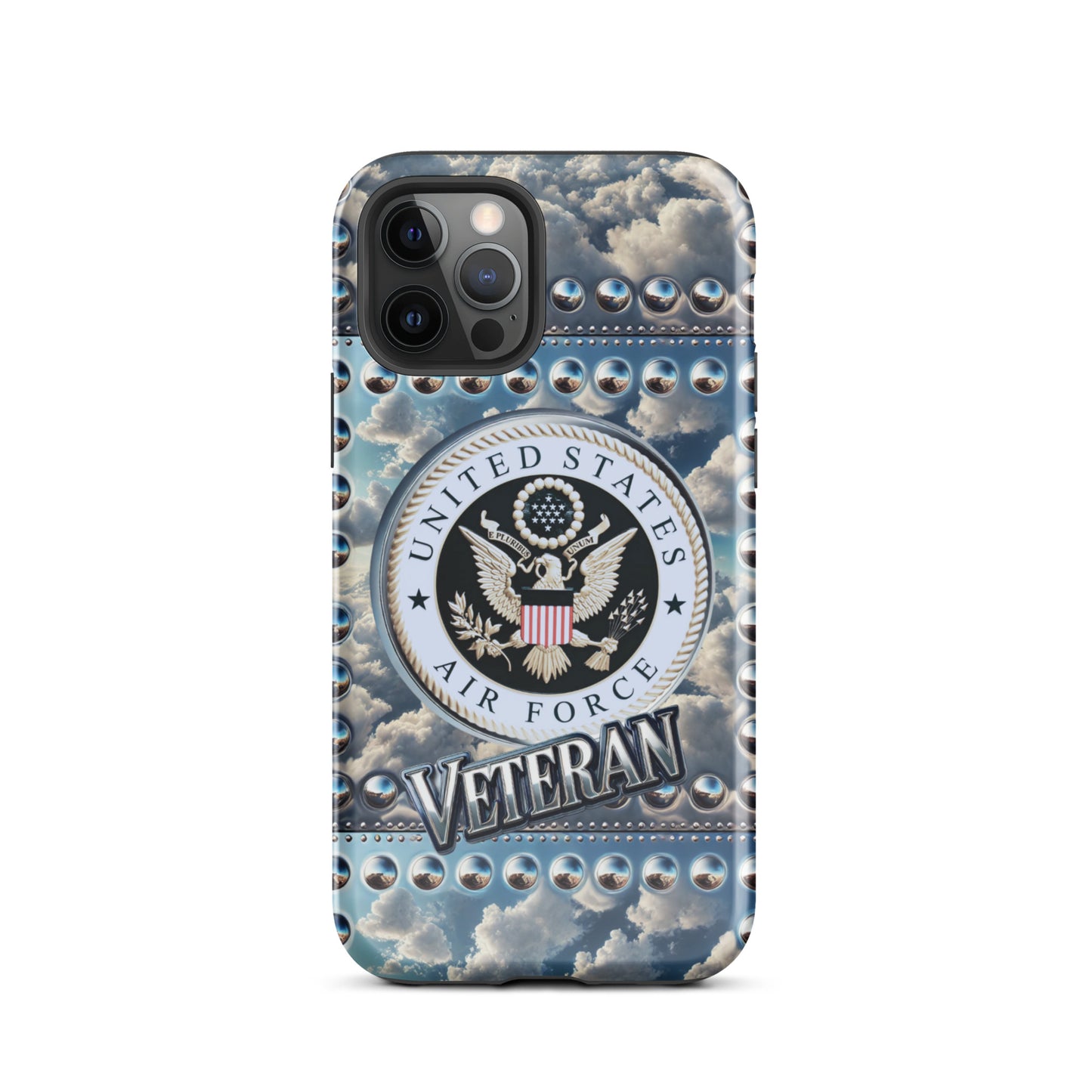 Airforce Veteran iphone case, Retired veteran phone case, anutcase, Tough Case for iPhone®, military phone case, air force phone case,