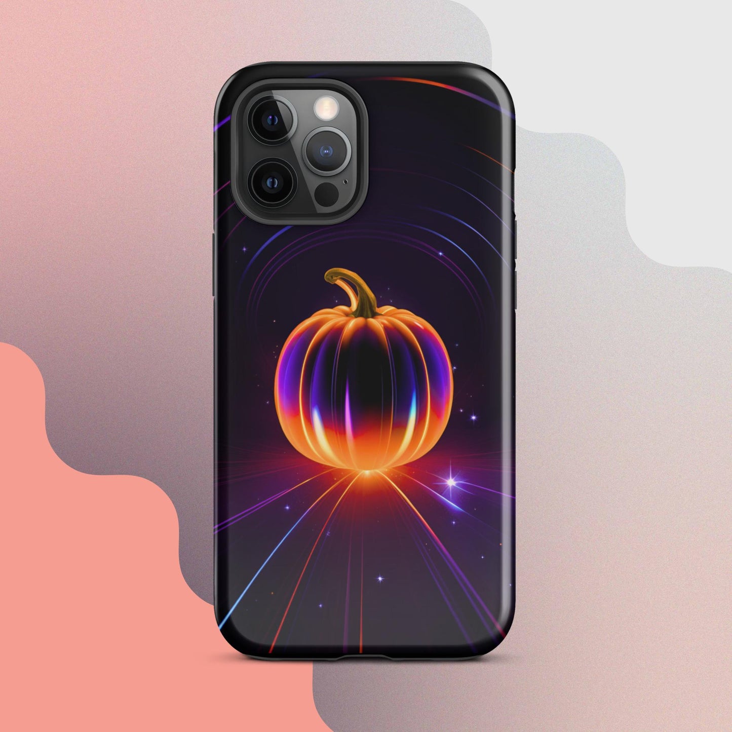 Tough Case for iPhone®, Halloween Cell phone Case, pumpkin cell phone case, iphone14, Iphone 13, iphone 12 halloween case,