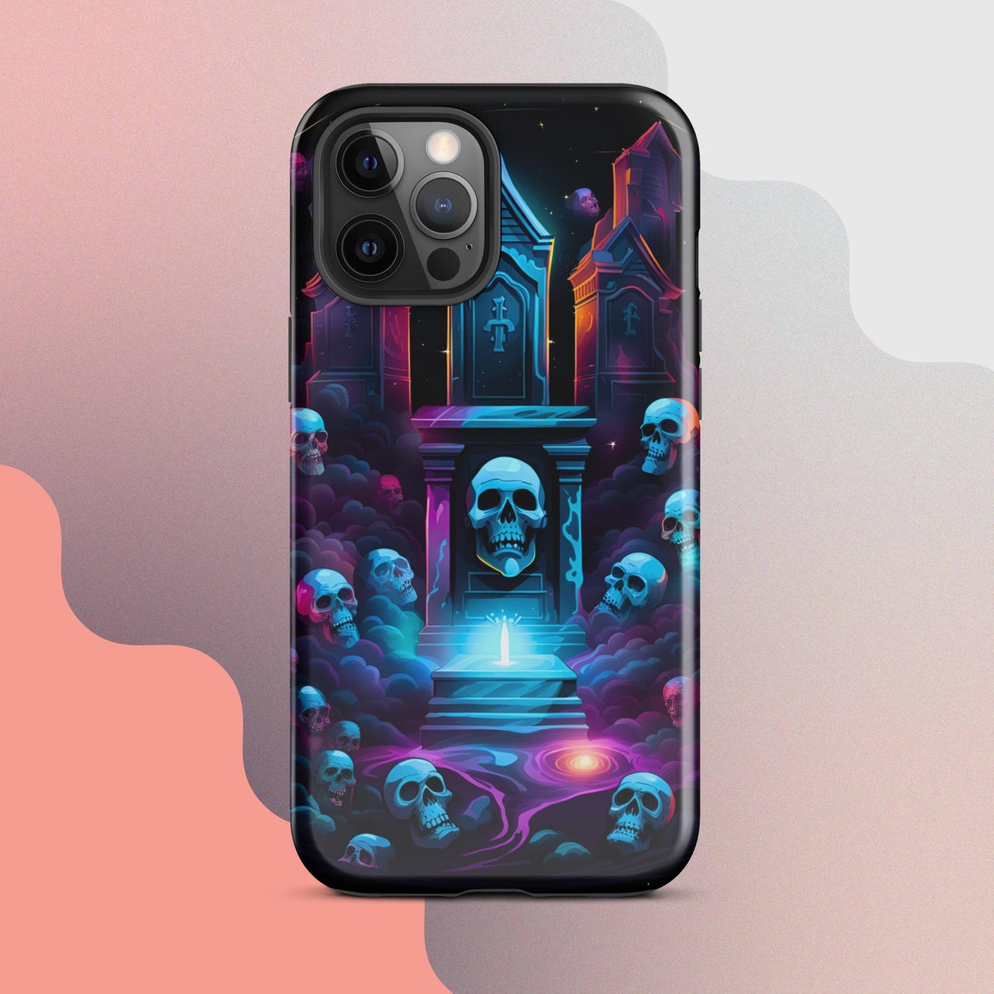 Tough Case for iPhone®, Halloween Cell phone Case, pumpkin cell phone case, iphone14, Iphone 13, iphone 12 halloween case,