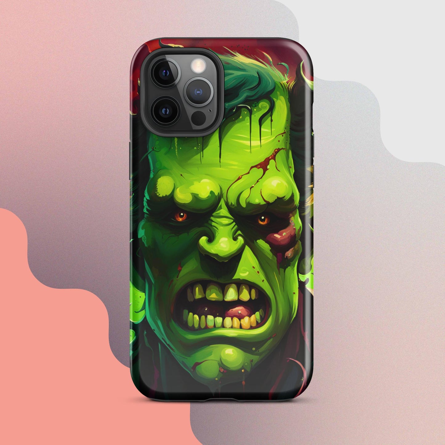 Tough Case for iPhone®,Tough Case for iPhone®, Halloween Cell phone Case, pumpkin cell phone case, iphone14, Iphone 13, iphone 12 halloween case,