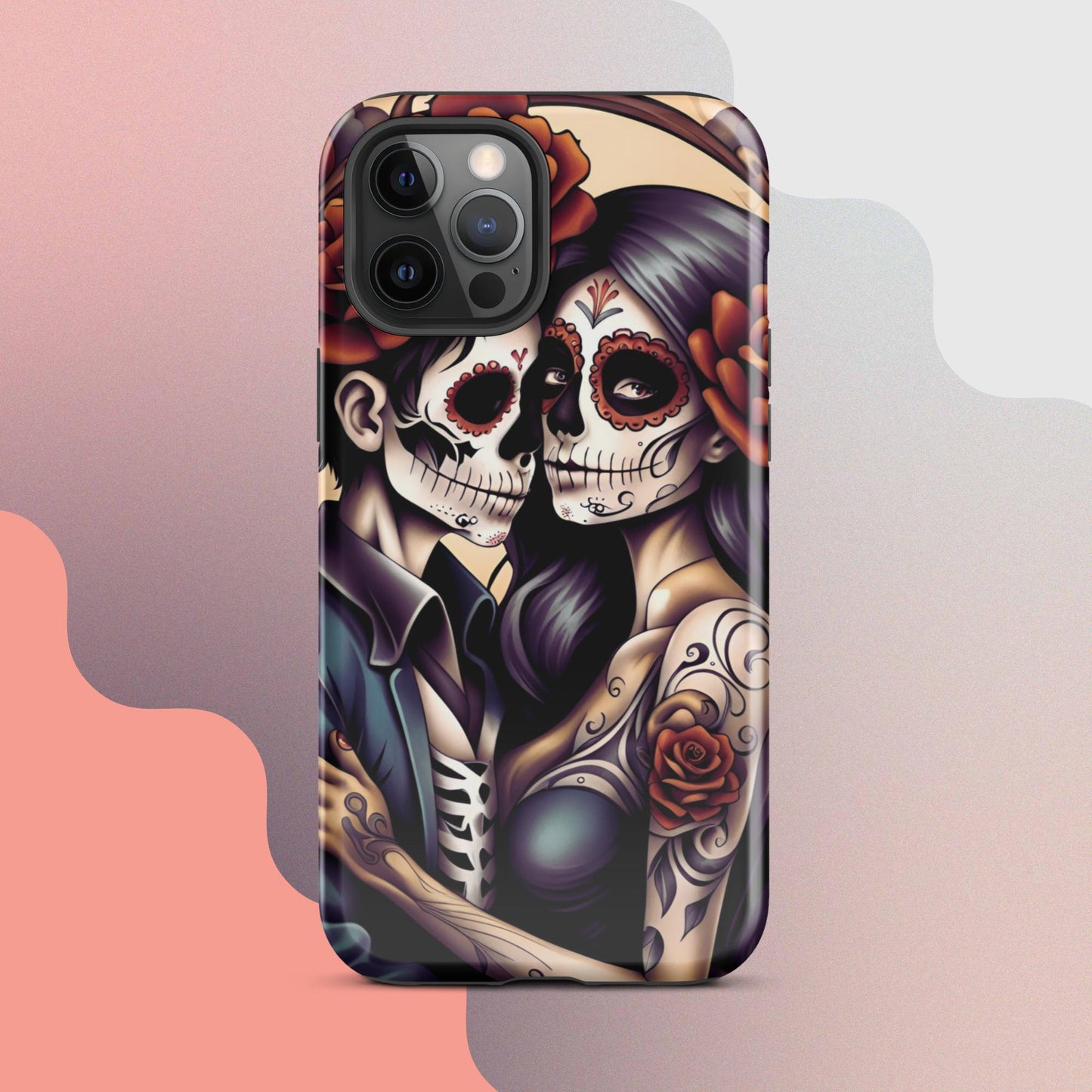 Day of the Dead Cell phone case, iphone halloween case, Halloween iphone case, Skeleton phone case,Tough Case for iPhone®