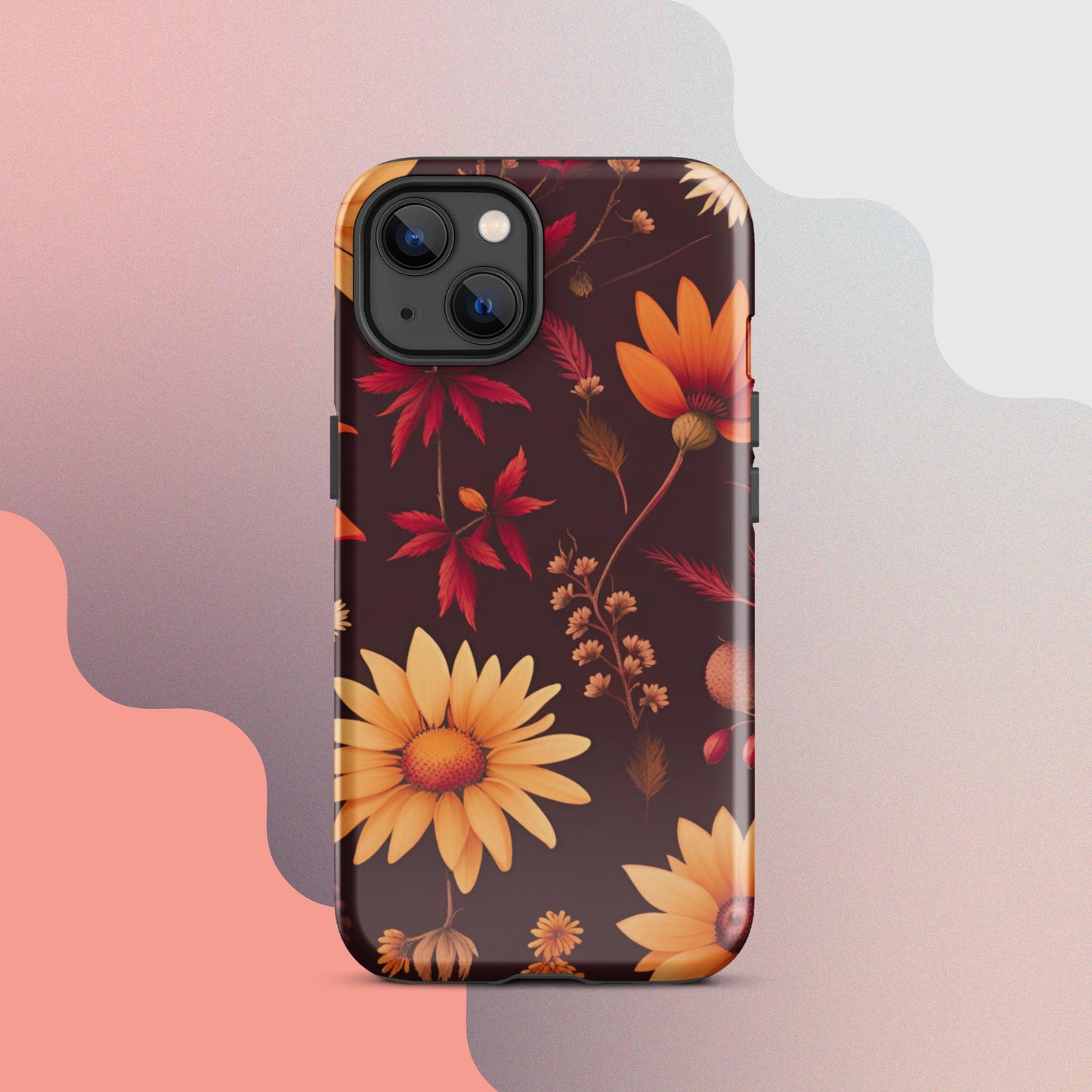 Wildflower phone case, iphone case for her, iphone 15, Tough Case for iPhone®