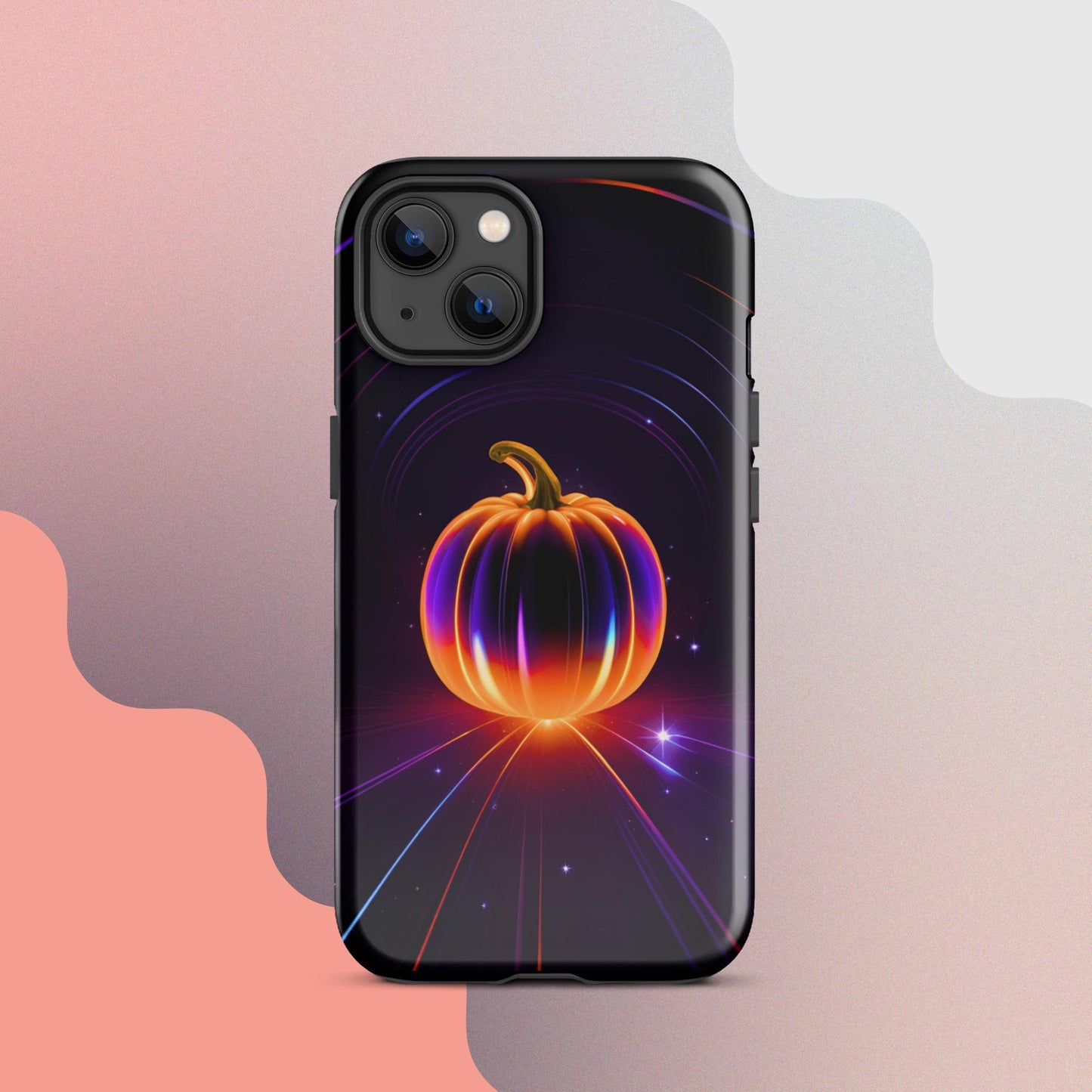 Tough Case for iPhone®, Halloween Cell phone Case, pumpkin cell phone case, iphone14, Iphone 13, iphone 12 halloween case,