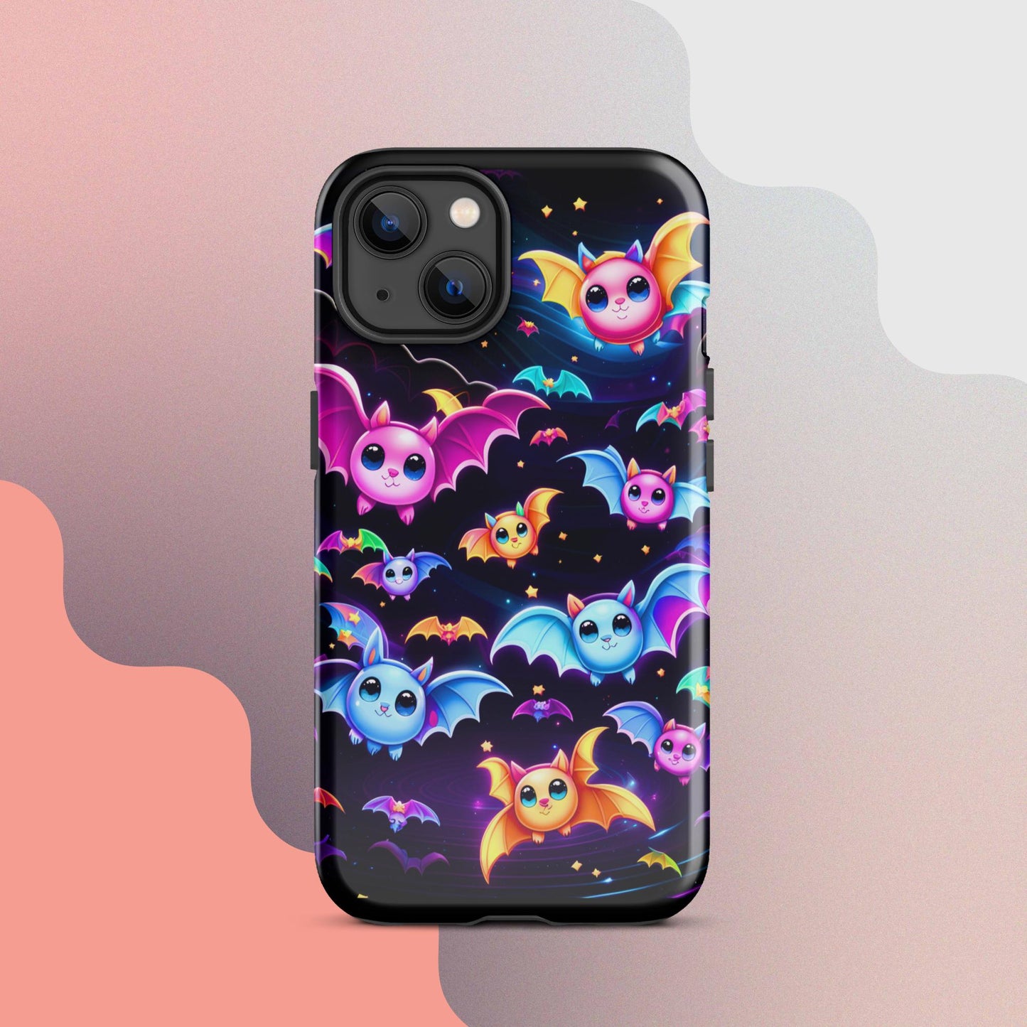 Tough Case for iPhone®, Halloween Cell phone Case, pumpkin cell phone case,  samsung phone caseiphone14, Iphone 13, iphone 12 halloween case, Cute bat case, adorable halloween case,