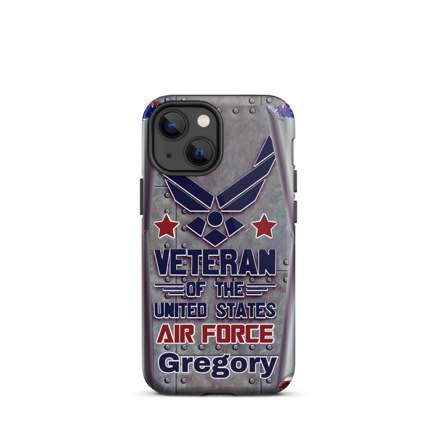 Tough Case for iPhone®,personalized cell phone cover, Veterans phone case