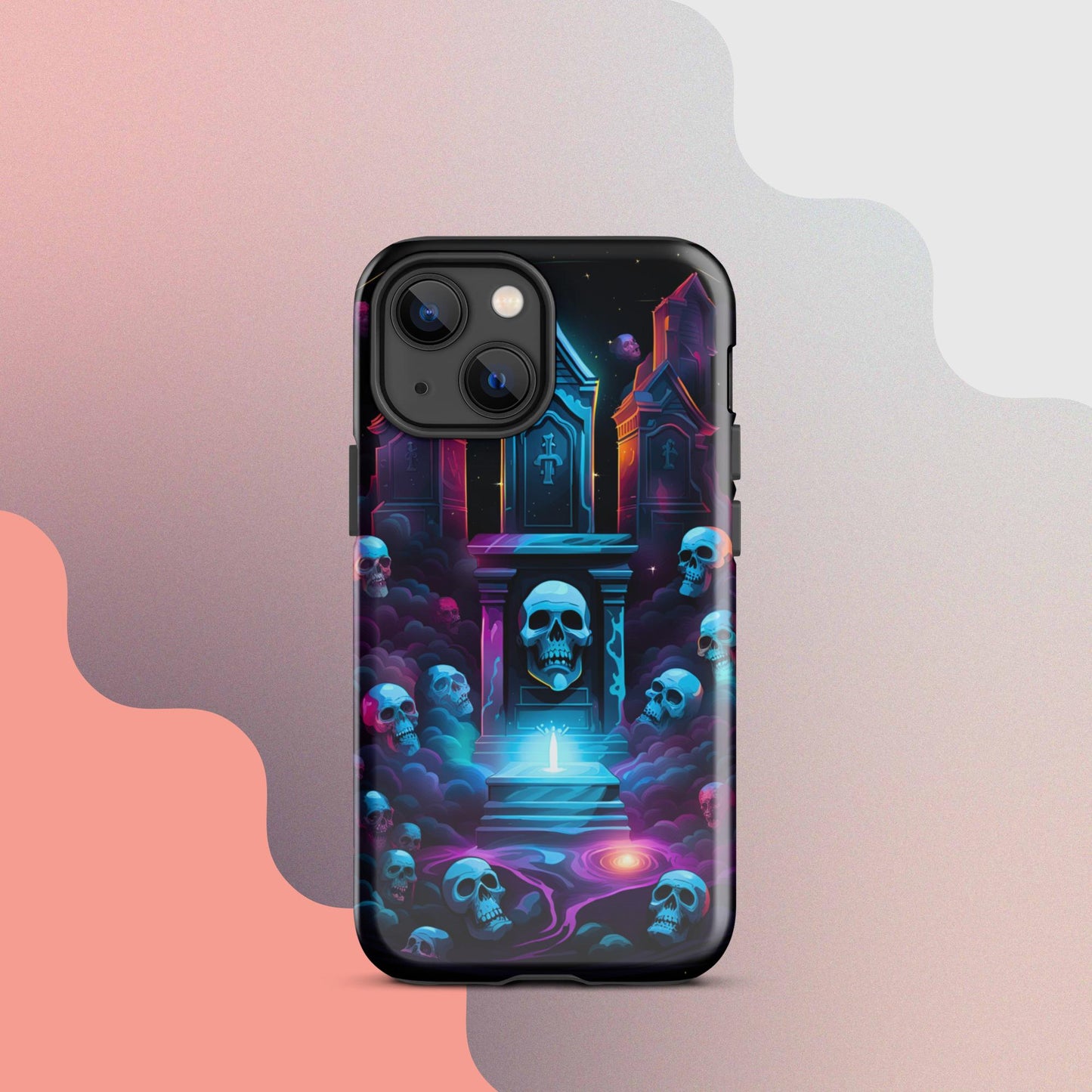 Tough Case for iPhone®, Halloween Cell phone Case, pumpkin cell phone case, iphone14, Iphone 13, iphone 12 halloween case,