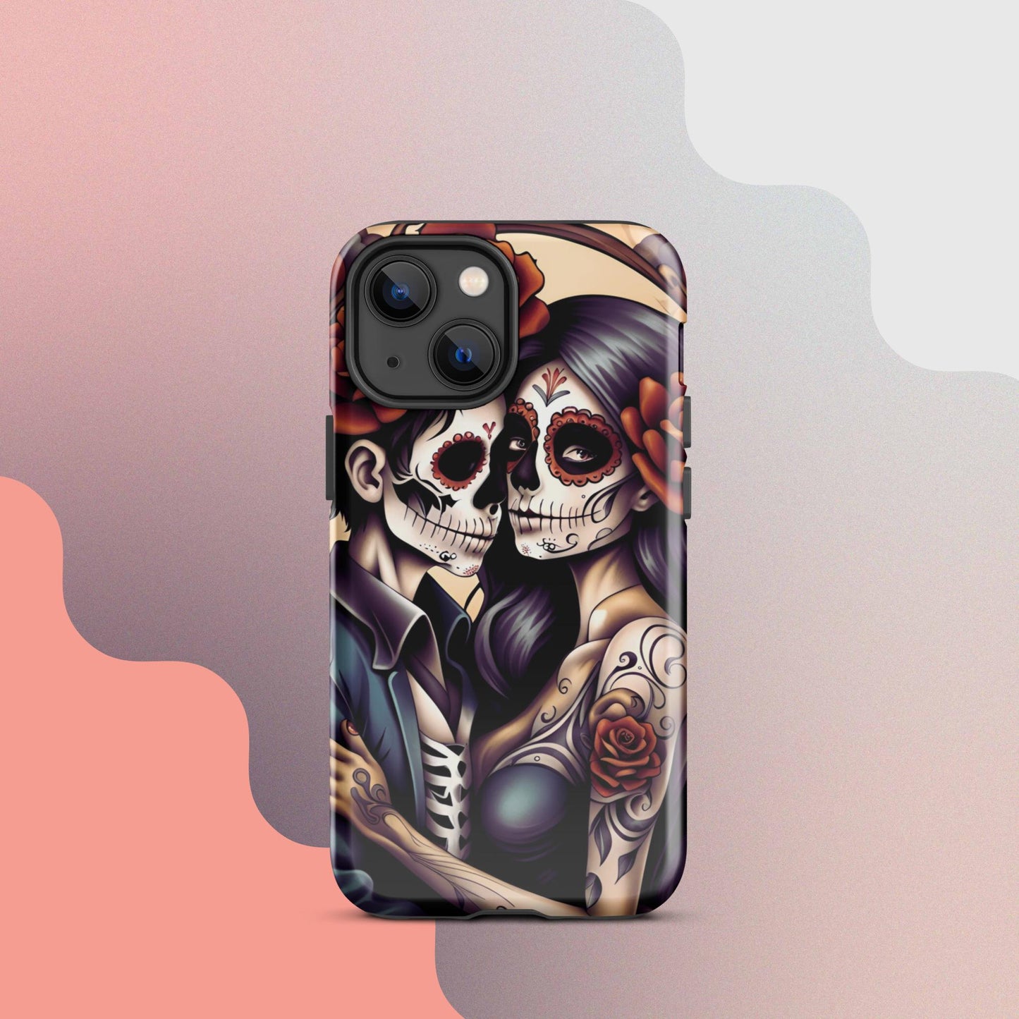 Day of the Dead Cell phone case, iphone halloween case, Halloween iphone case, Skeleton phone case,Tough Case for iPhone®