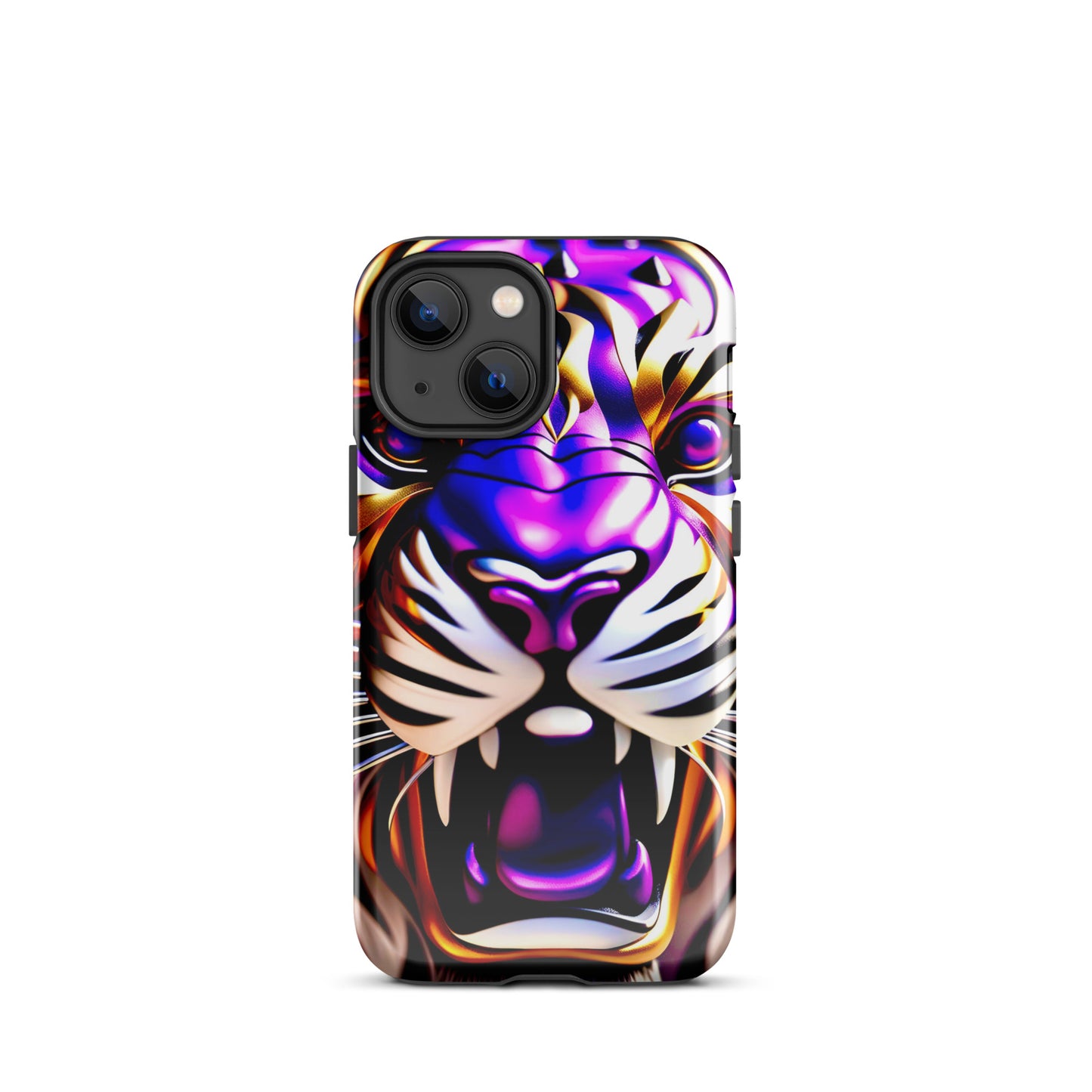 Tiger photos case, New Orleans iPhone case, Louisiana phone case, purple and gold tiger case, Tough Case for iPhone®