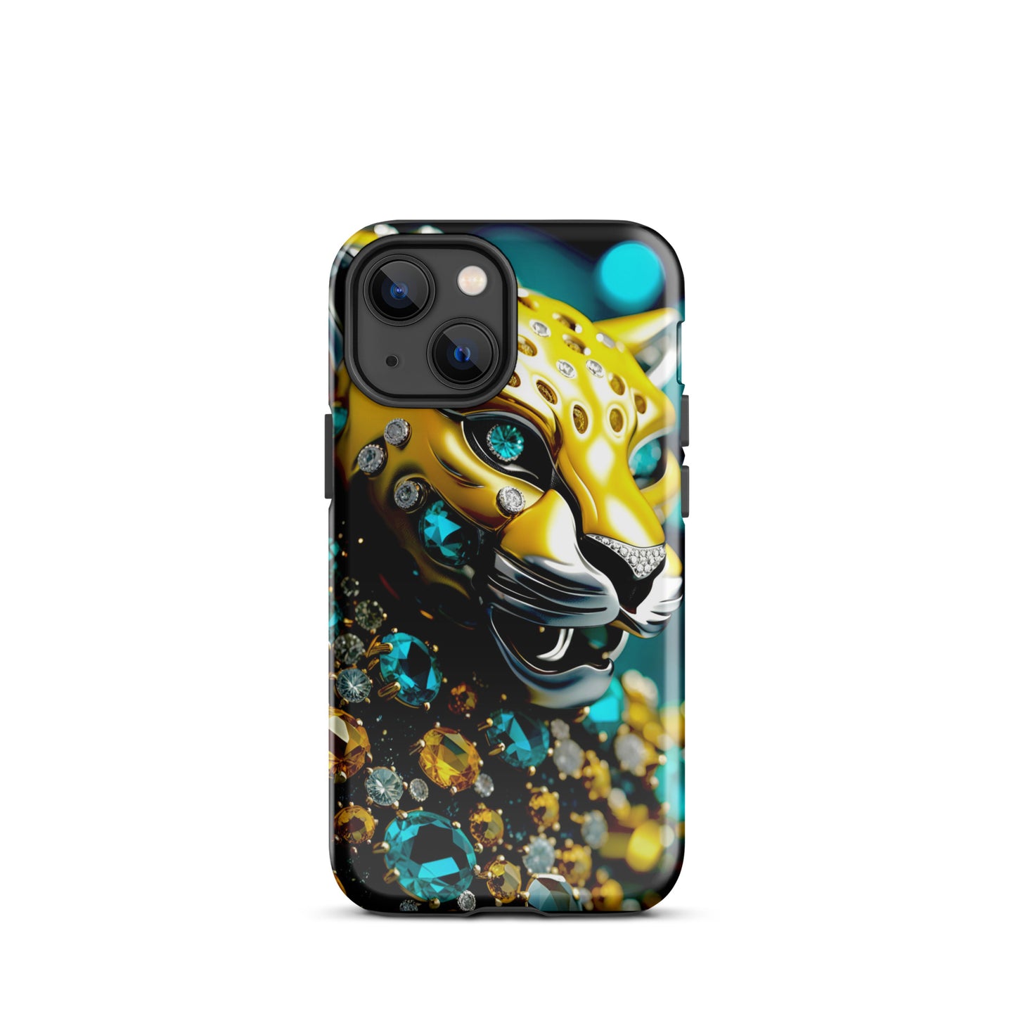 Jaguar Iphone case, yellow and teal Iphine case, Florida Iphone case, Tough Case for iPhone®