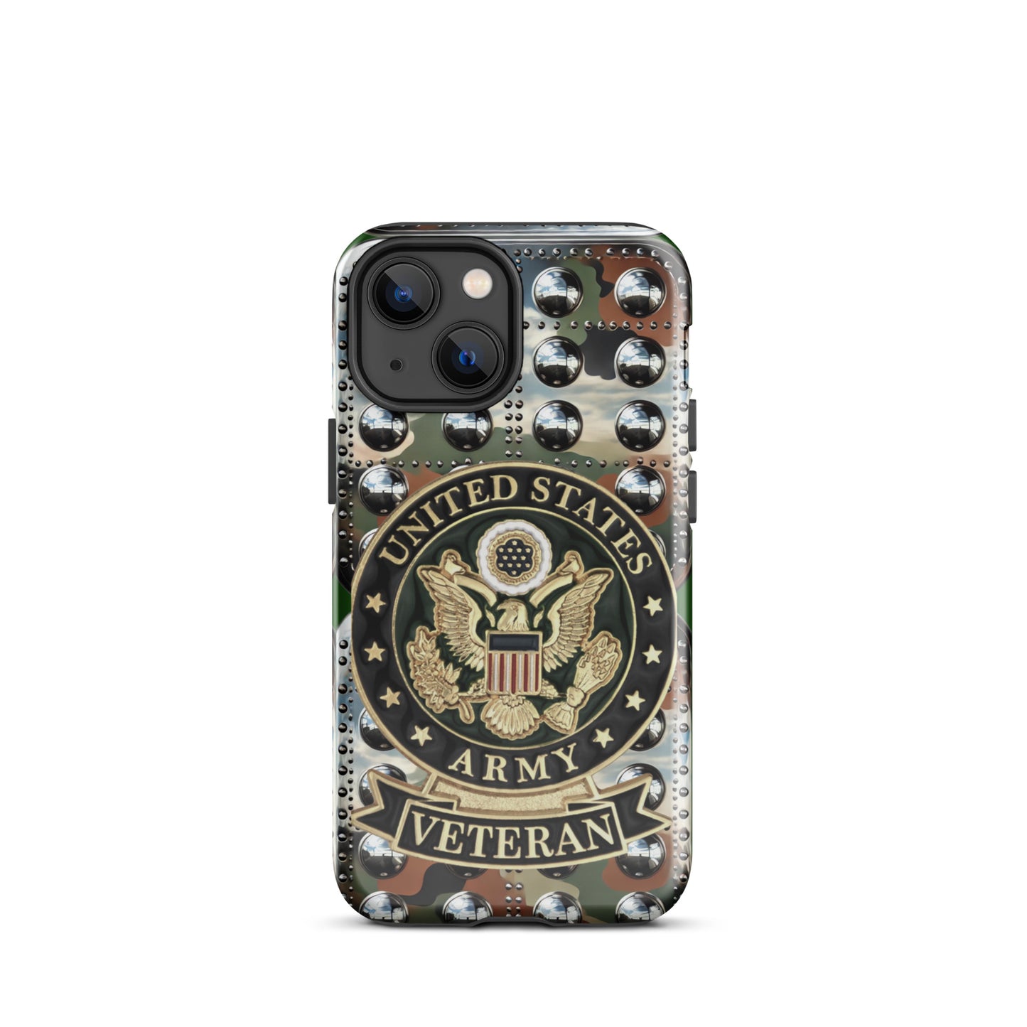 Army Veteran phone case, military phone case, retired military phone case, anutcase, Tough Case for iPhone®