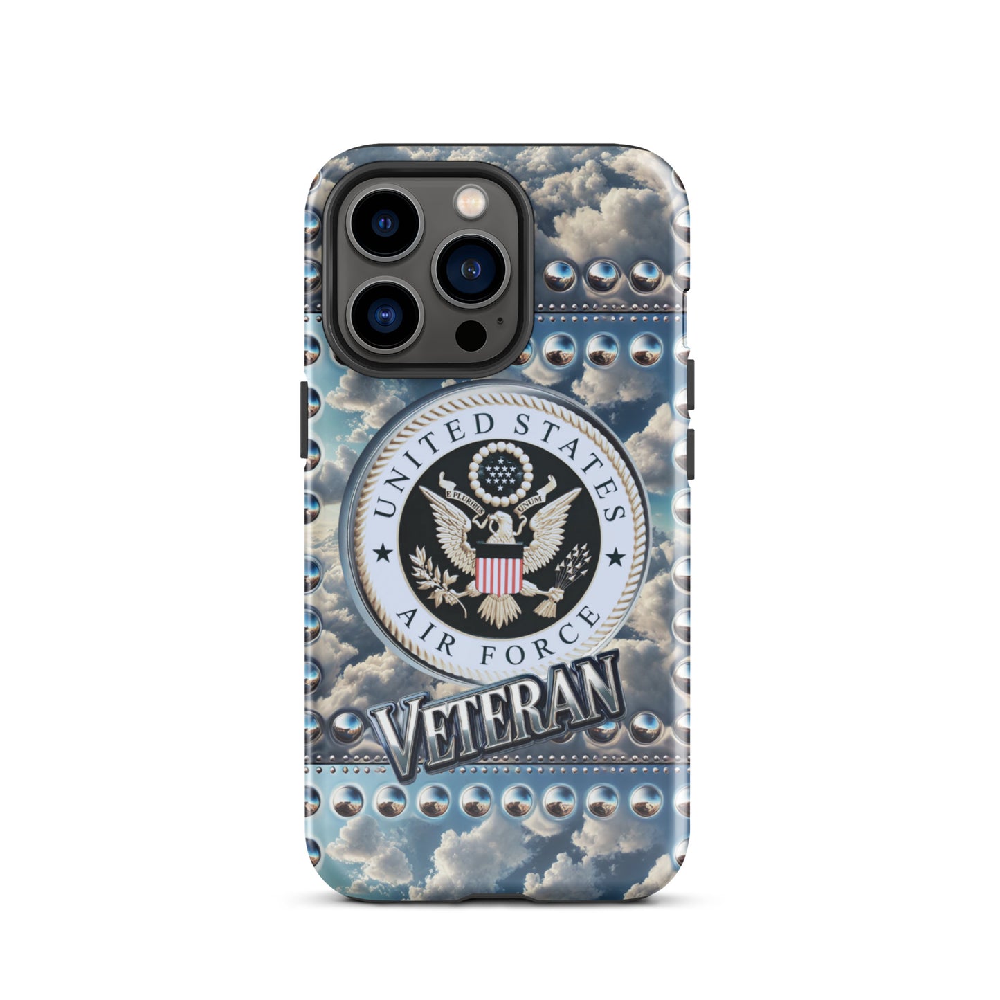 Airforce Veteran iphone case, Retired veteran phone case, anutcase, Tough Case for iPhone®, military phone case, air force phone case,