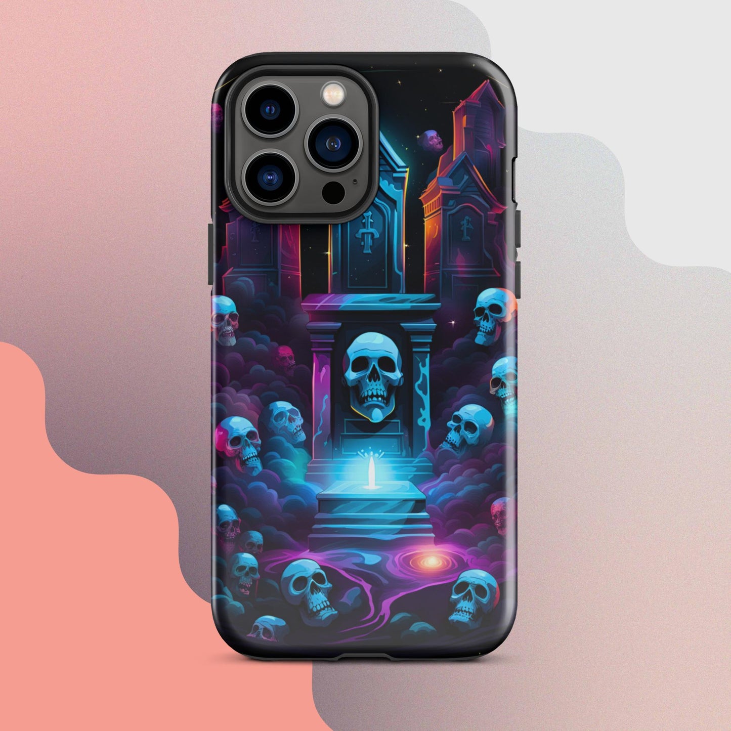 Tough Case for iPhone®, Halloween Cell phone Case, pumpkin cell phone case, iphone14, Iphone 13, iphone 12 halloween case,