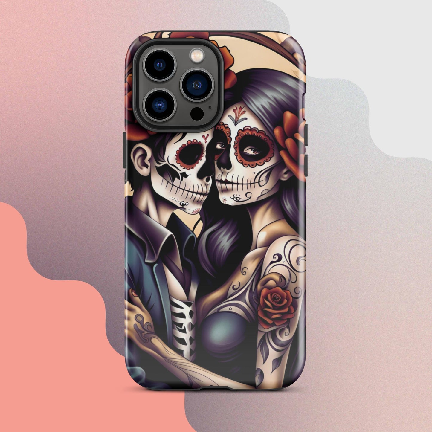 Day of the Dead Cell phone case, iphone halloween case, Halloween iphone case, Skeleton phone case,Tough Case for iPhone®