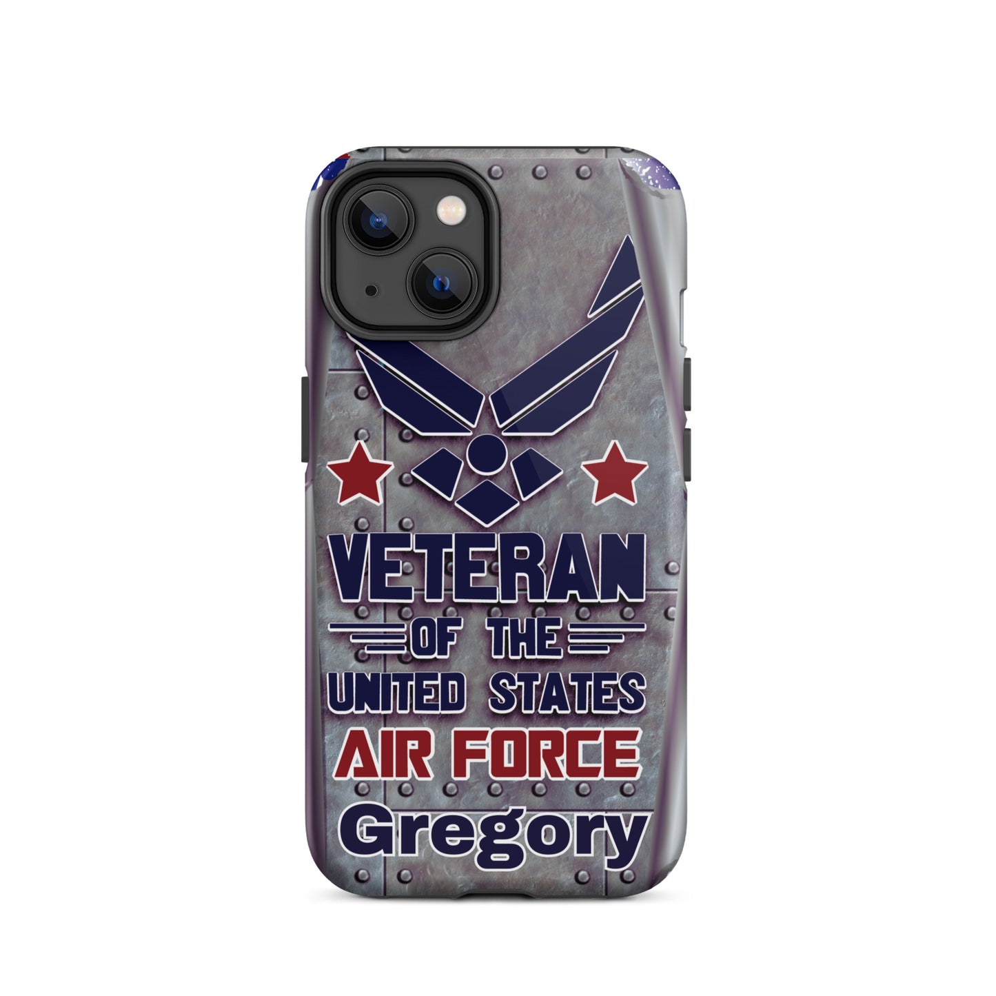 Tough Case for iPhone®,personalized cell phone cover, Veterans phone case