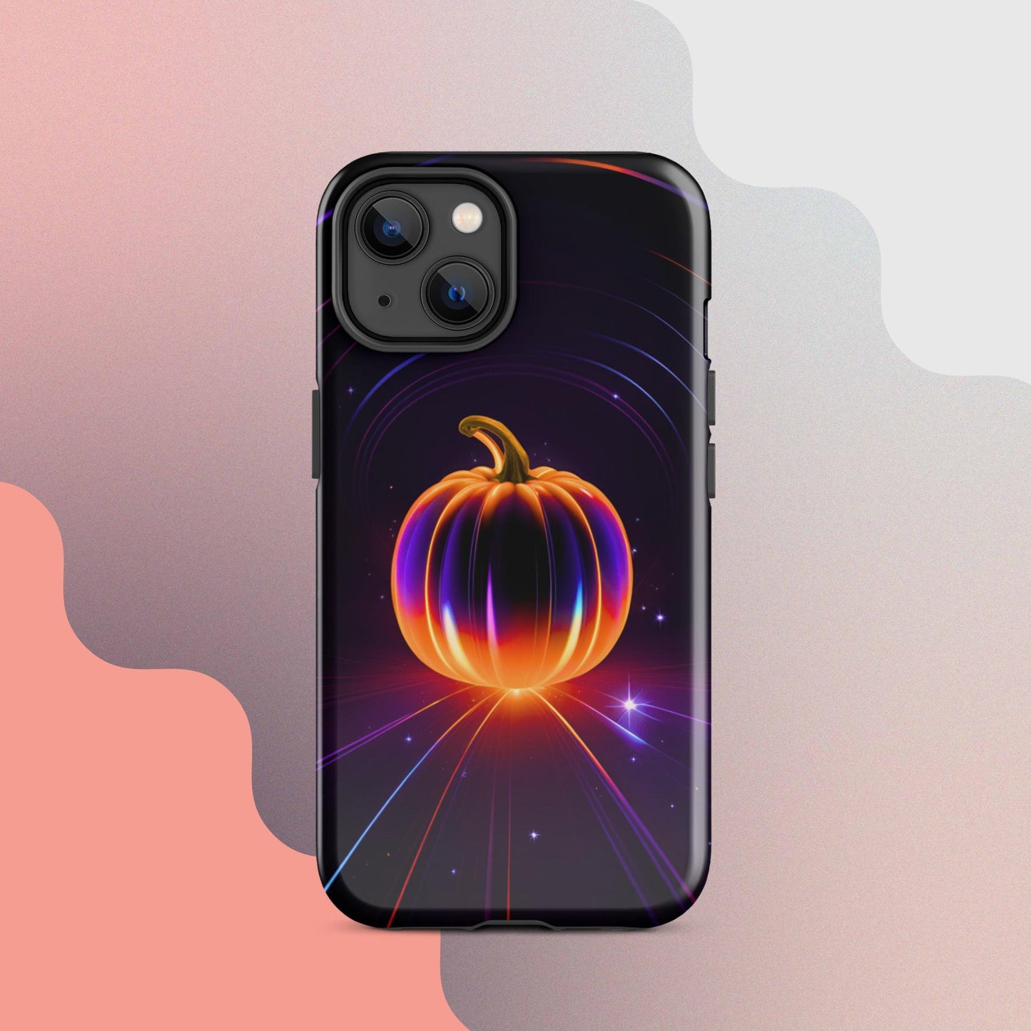 Tough Case for iPhone®, Halloween Cell phone Case, pumpkin cell phone case, iphone14, Iphone 13, iphone 12 halloween case,