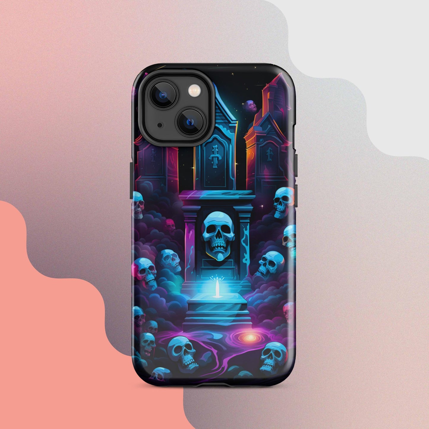 Tough Case for iPhone®, Halloween Cell phone Case, pumpkin cell phone case, iphone14, Iphone 13, iphone 12 halloween case,