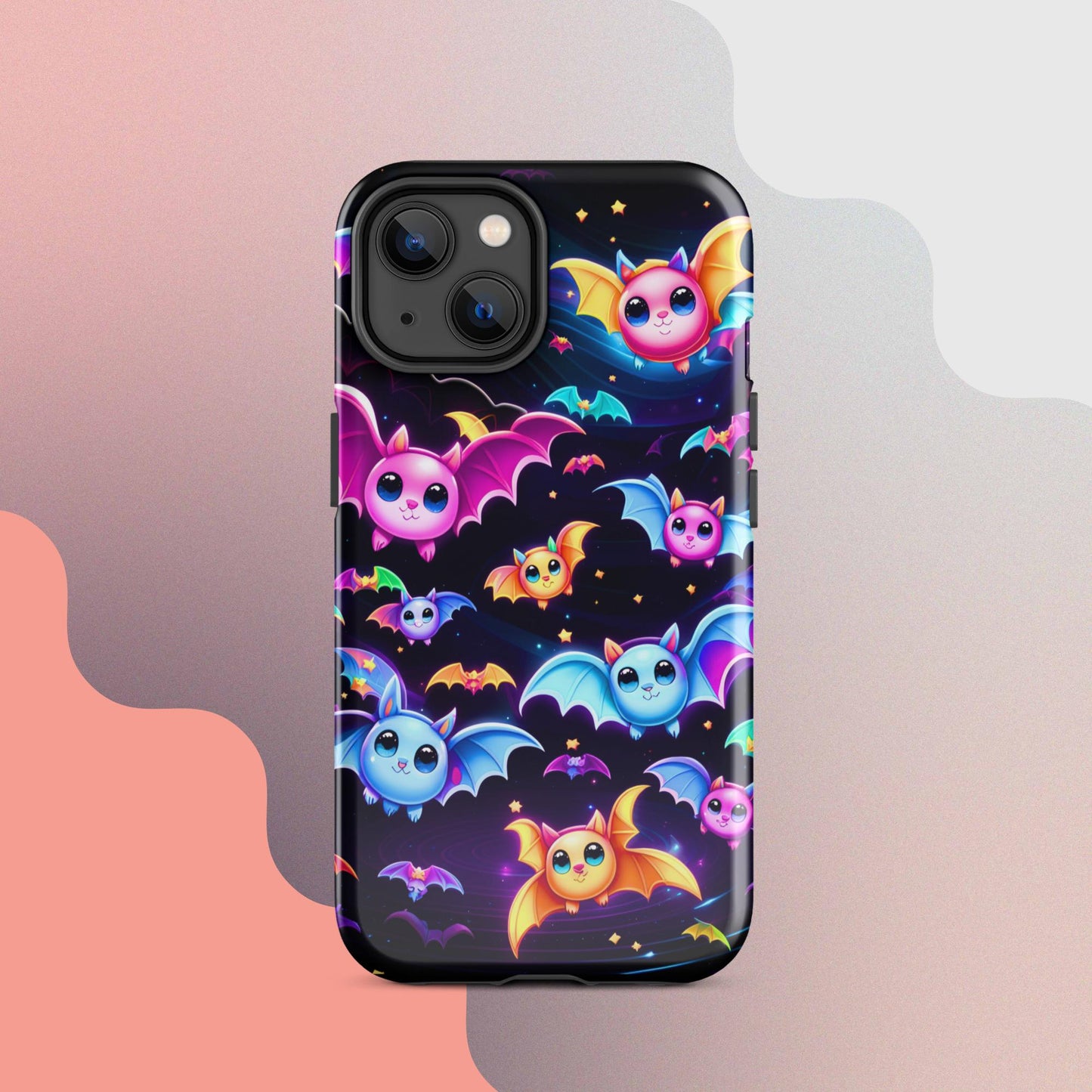 Tough Case for iPhone®, Halloween Cell phone Case, pumpkin cell phone case,  samsung phone caseiphone14, Iphone 13, iphone 12 halloween case, Cute bat case, adorable halloween case,