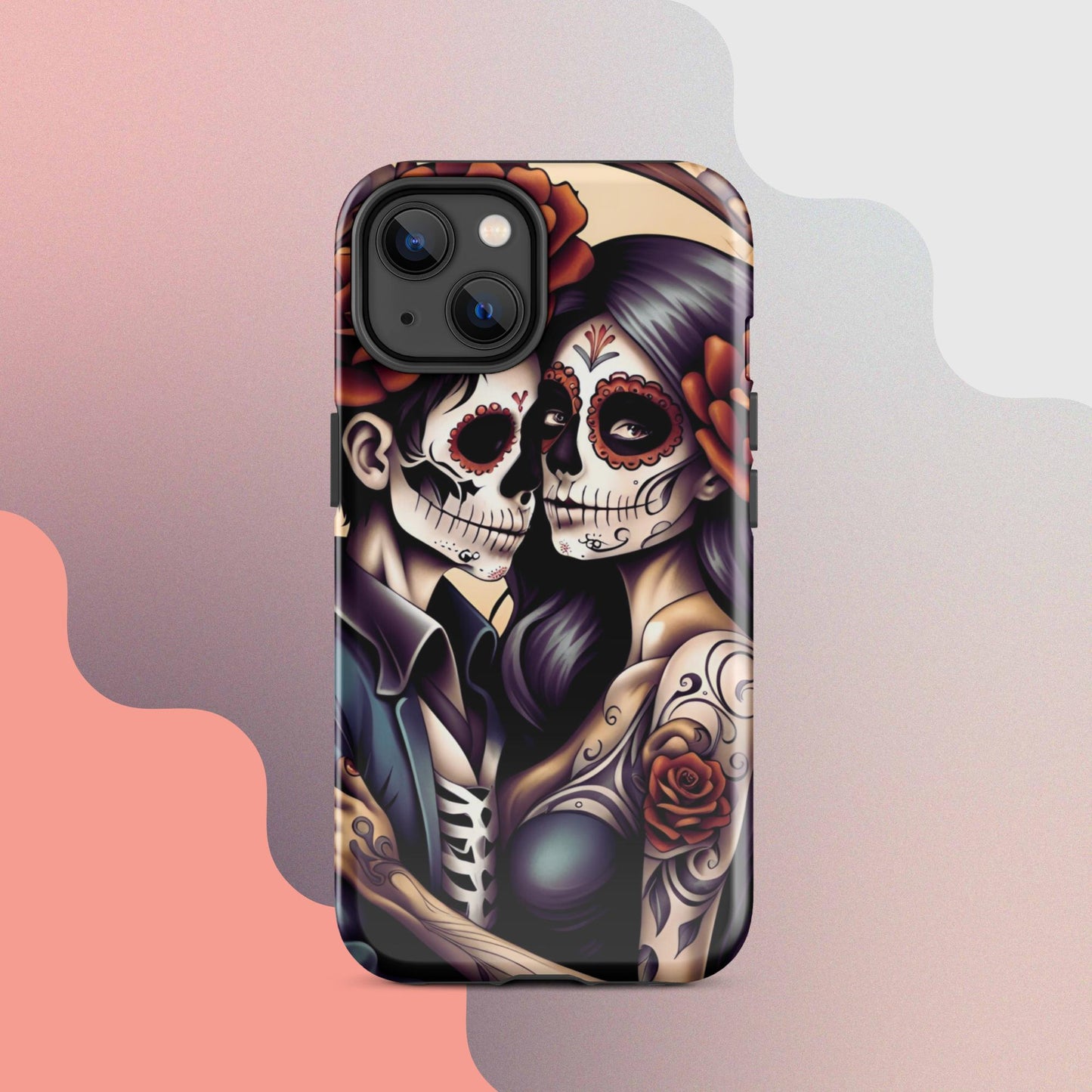 Day of the Dead Cell phone case, iphone halloween case, Halloween iphone case, Skeleton phone case,Tough Case for iPhone®