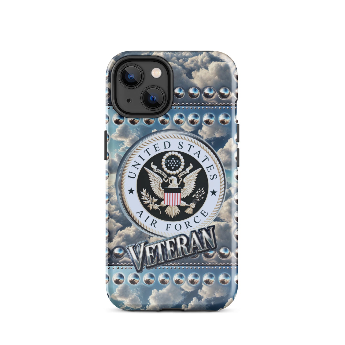 Airforce Veteran iphone case, Retired veteran phone case, anutcase, Tough Case for iPhone®, military phone case, air force phone case,