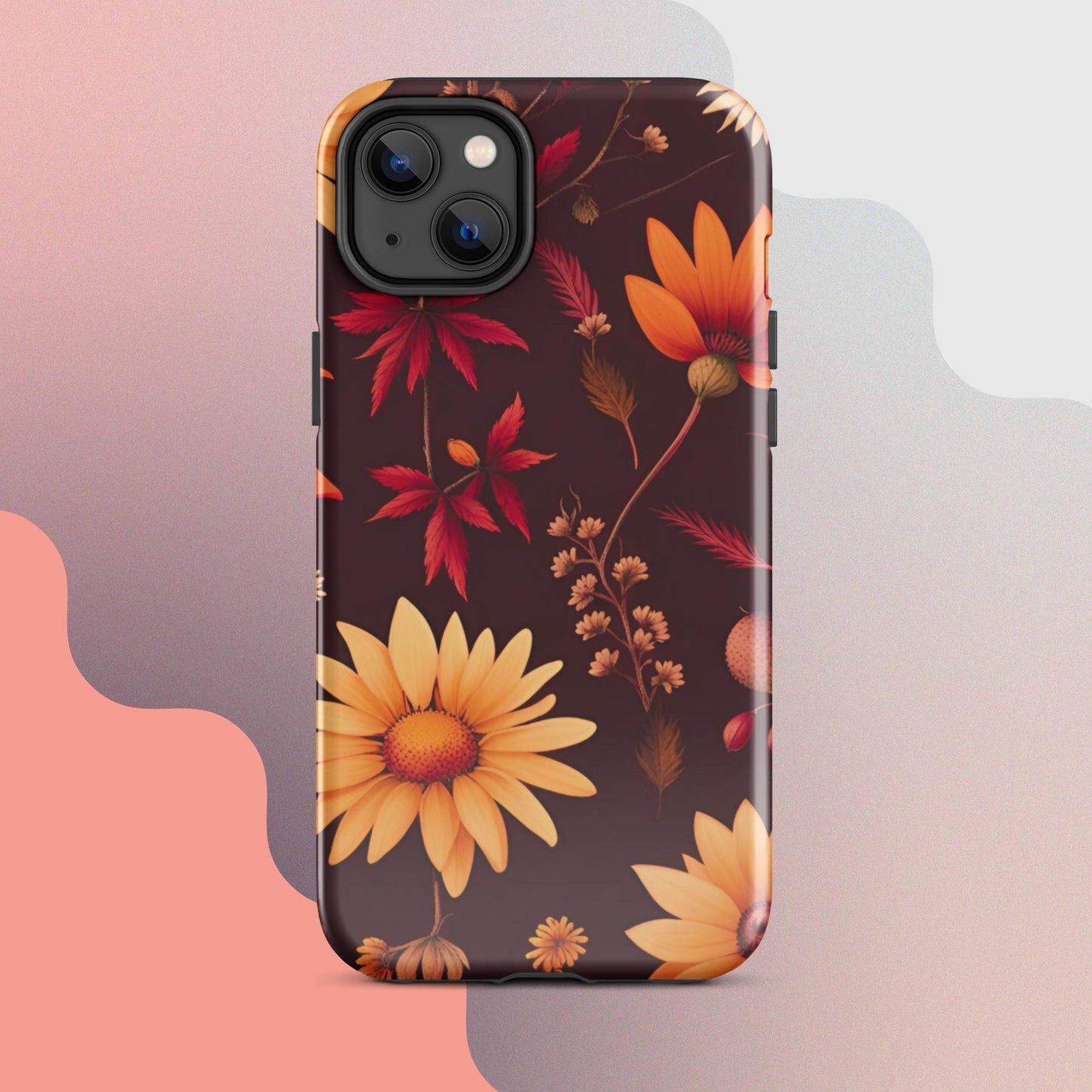 Wildflower phone case, iphone case for her, iphone 15, Tough Case for iPhone®